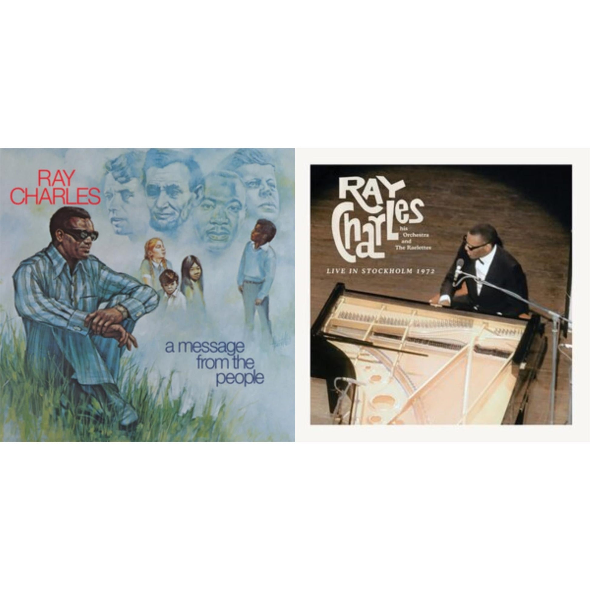 This is a 2 LP Vinyl SKU bundle.
1.This LP Vinyl is brand new.Format: LP VinylMusic Style: Soul-JazzThis item's title is: Message From The People (140G)Artist: Ray CharlesLabel: TANGERINE RECORDSBarcode: 708857212217Release Date: 6/24/2022
2.This LP Vinyl is brand new.