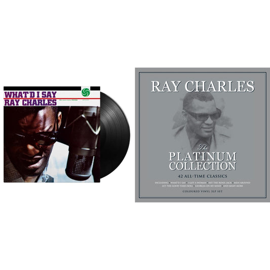 This is a 2 LP Vinyl SKU bundle.
1.This LP Vinyl is brand new.Format: LP VinylMusic Style: Rhythm & BluesThis item's title is: What'd I Say (180G)Artist: Ray CharlesLabel: MUSIC ON VINYLBarcode: 8719262018181Release Date: 3/18/2022
2.This LP Vinyl is brand new.