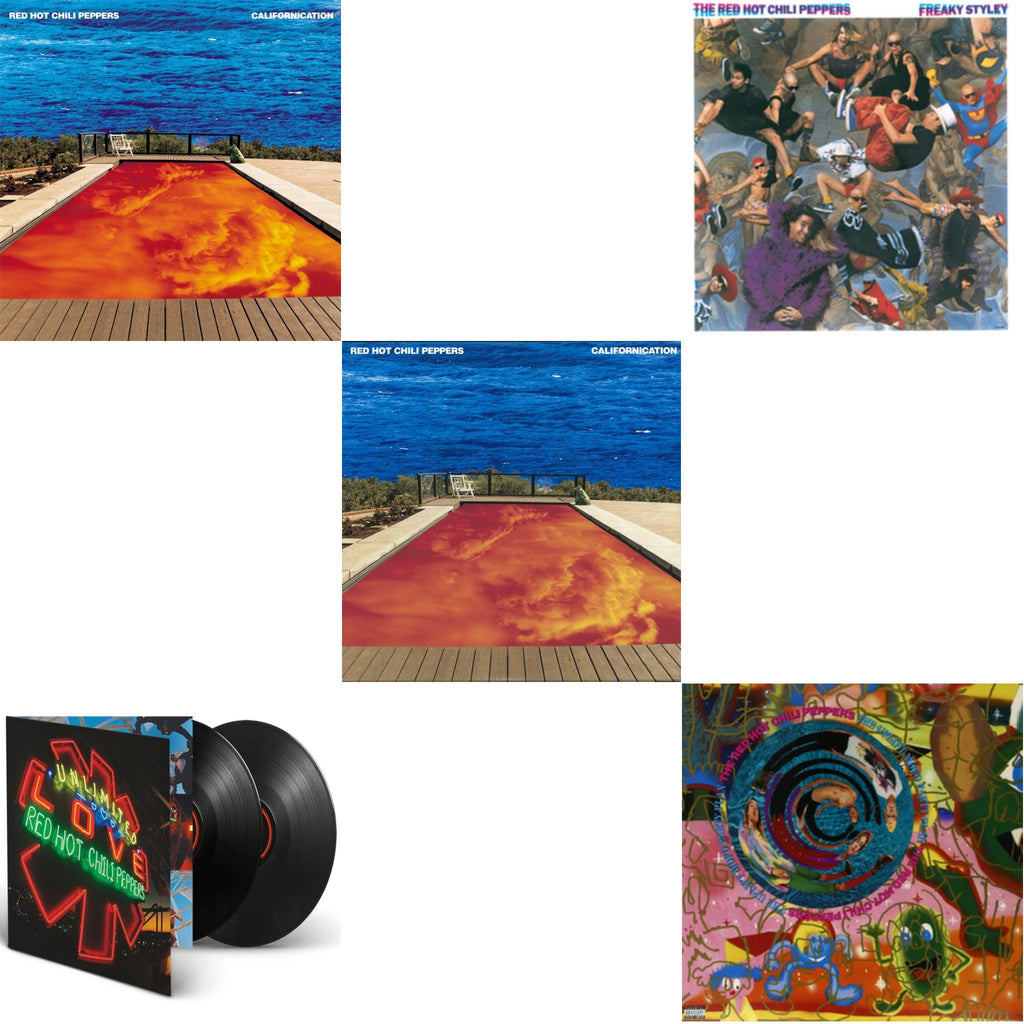 Californication (2LP/180G) & Californication (2LP/Red & Blue Vinyl) & Unlimited Love (Deluxe/2LP) & Freaky Styley & Uplift Mofo Party Plan