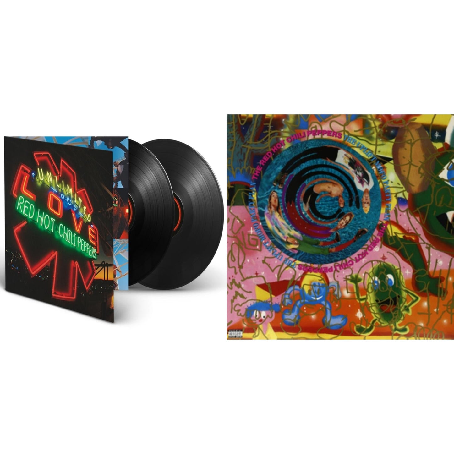 This is a 2 LP Vinyl SKU bundle.
1.This LP Vinyl is brand new.Format: LP VinylMusic Style: Alternative RockThis item's title is: Unlimited Love (Deluxe/2LP)Artist: Red Hot Chili PeppersLabel: WARNER RECORDSBarcode: 093624874720Release Date: 4/1/2022
2.This LP Vinyl is brand new.