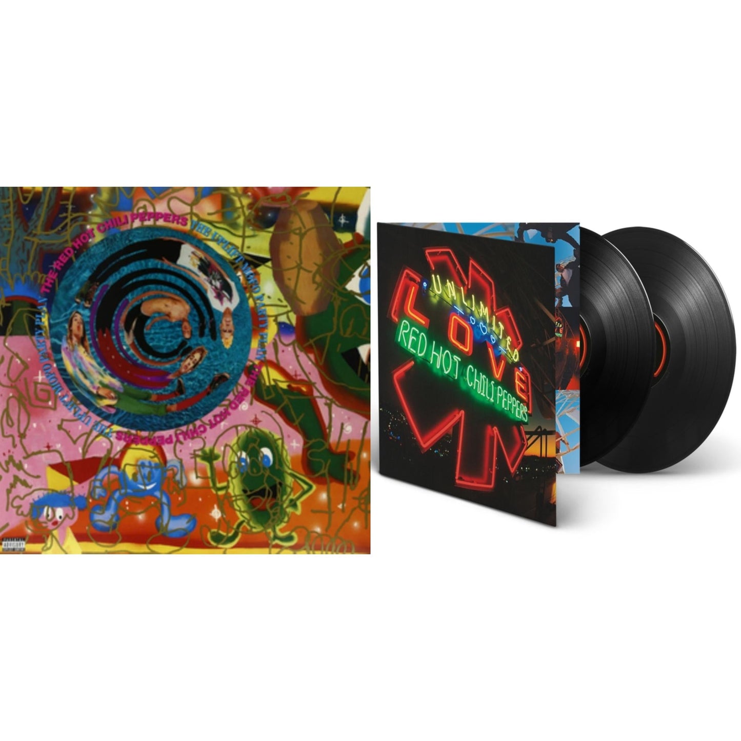 This is a 2 LP Vinyl SKU bundle.
1.This LP Vinyl is brand new.Format: LP VinylMusic Style: Alternative RockThis item's title is: Uplift Mofo Party PlanArtist: Red Hot Chili PeppersLabel: EMI AmericaBarcode: 5099969817311Release Date: 6/16/2009
2.This LP Vinyl is brand new.