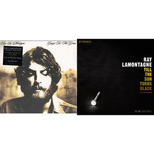 This is a 2 LP Vinyl SKU bundle.
1.This LP Vinyl is brand new.Format: LP VinylMusic Style: Folk RockThis item's title is: Gossip In The Grain (2LP/180G)Artist: Ray LamontagneLabel: RCA/RED INKBarcode: 886973267011Release Date: 10/14/2008
2.This LP Vinyl is brand new.