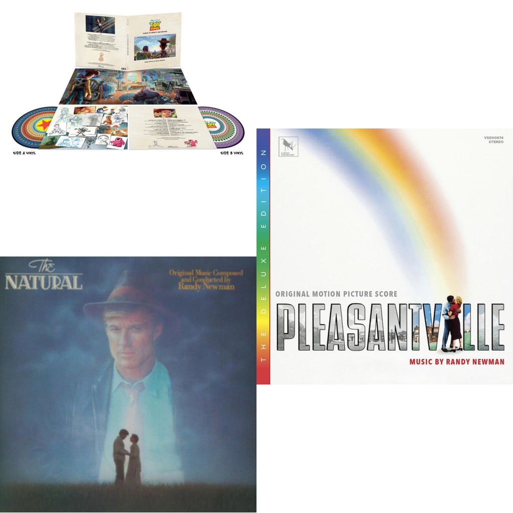 Toy Story: Songs To Infinity & Beyond (30Th Anniversary/Zoetrope LP Vinyl) & Natural (Aqua Blue LP Vinyl) & Pleasantville Ost (Deluxe Edition/America Vinyl/2LP)