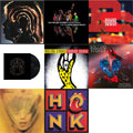 Rolling Stones - Hot Rocks 1964-1971 (2LP) & Bigger Bang Live On Copacabana Beach (Multi Color Vinyl/3LP) & Licked Live In Nyc (White Vinyl/3LP) & Live At The Wiltern (3LP) & Voodoo Lounge (30Th Anniversary) (Red/Yellow Vinyl/2LP) & Hackney Diamonds