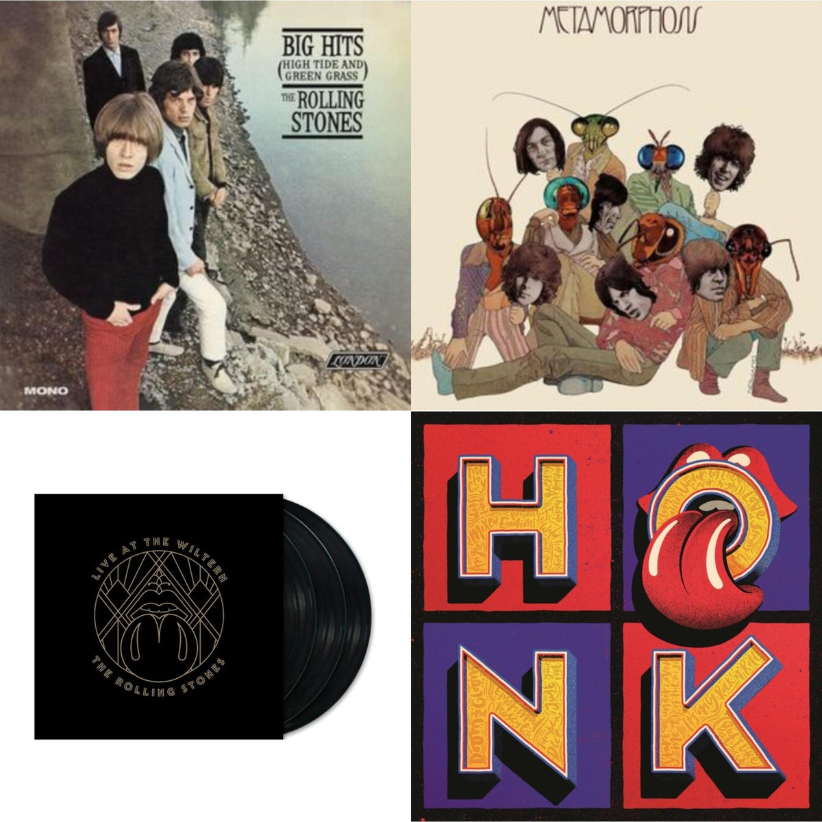 Big Hits (High Tide Green Grass LP Vinyl) & Metamorphosis & Live At The Wiltern (3LP) & Honk (Translucent Red Vinyl/2LP)