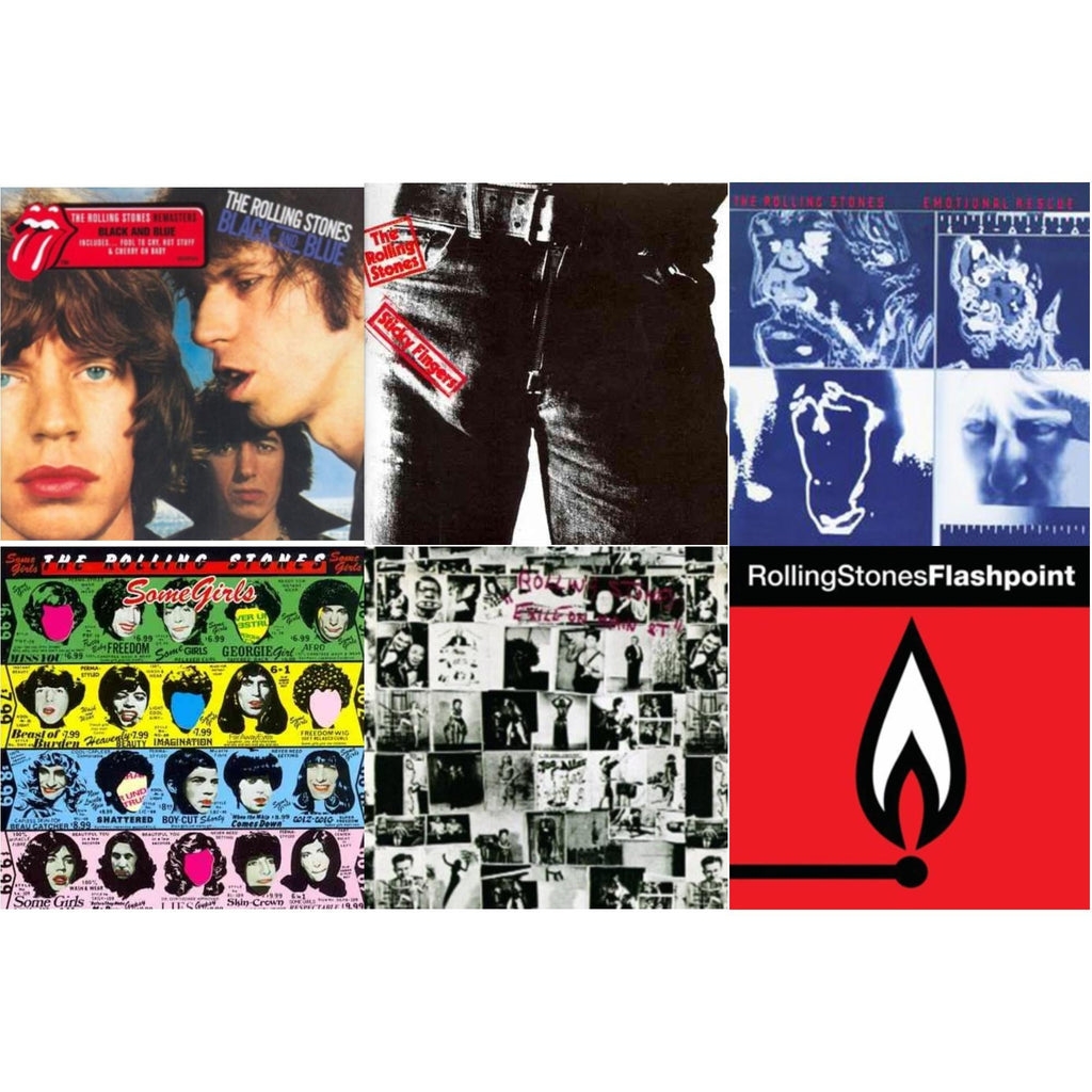 Black & Blue & Sticky Fingers & Emotional Rescue & Some Girls & Exile On Main Street & Flashpoint
