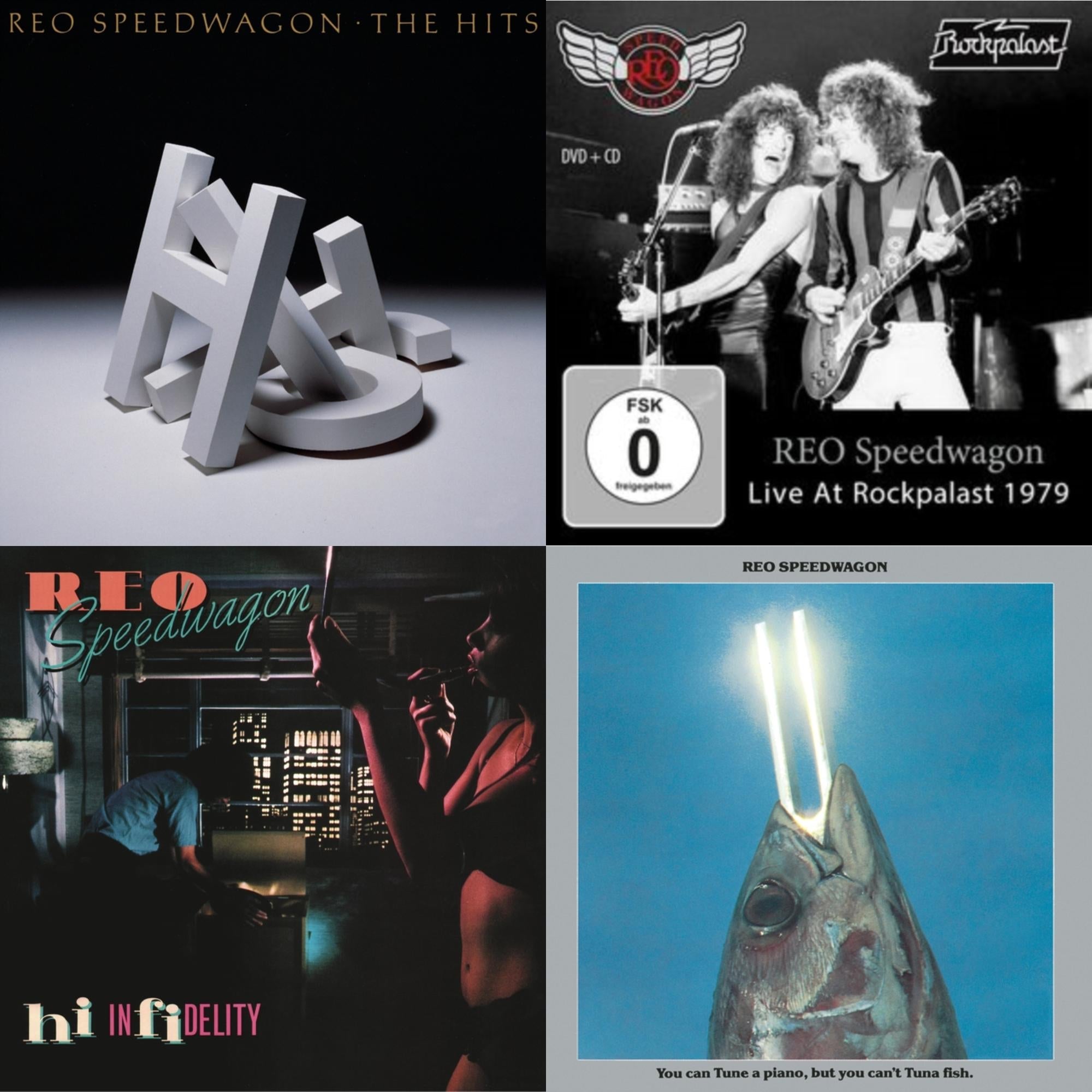 Hits & Live At Rockpalast 1979 (2CD) & Hi Infidelity & You Can Tune A Piano But You Can't Tuna Fish
