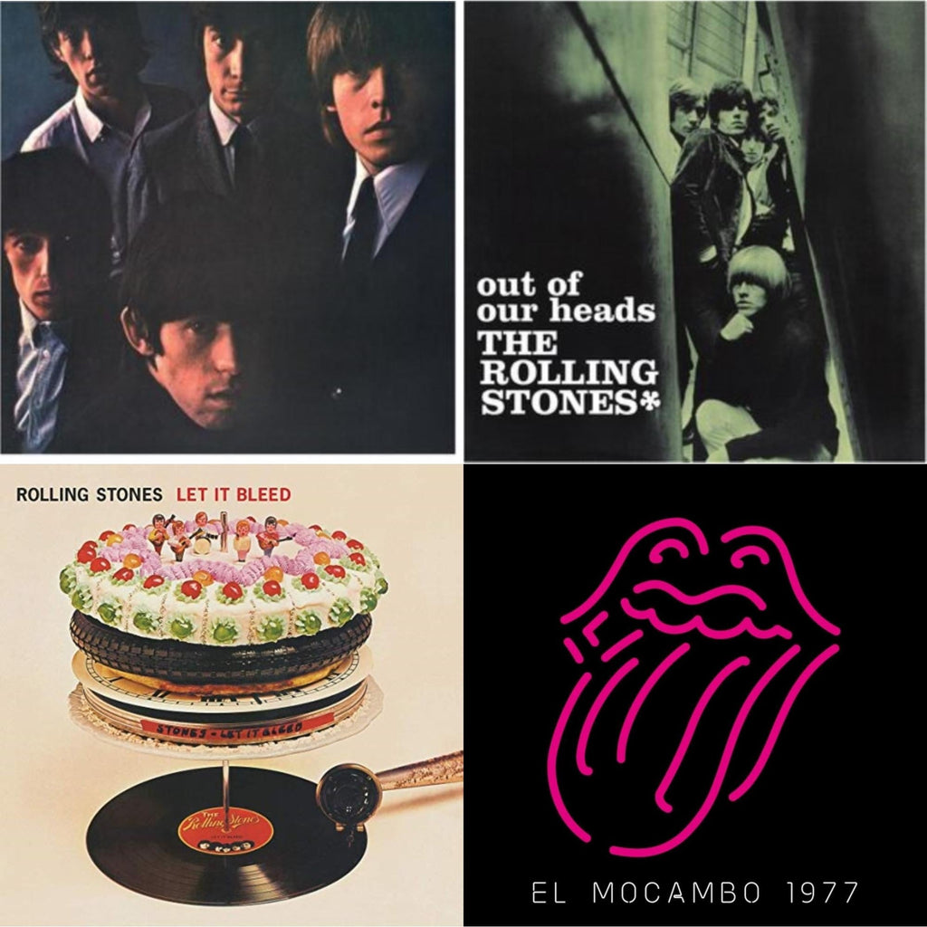 Rolling Stones No.2 (180G) & Out Of Our Heads (Uk) & Let It Bleed (50Th Anniversary Edition) & Live At The El Mocambo (4LP)