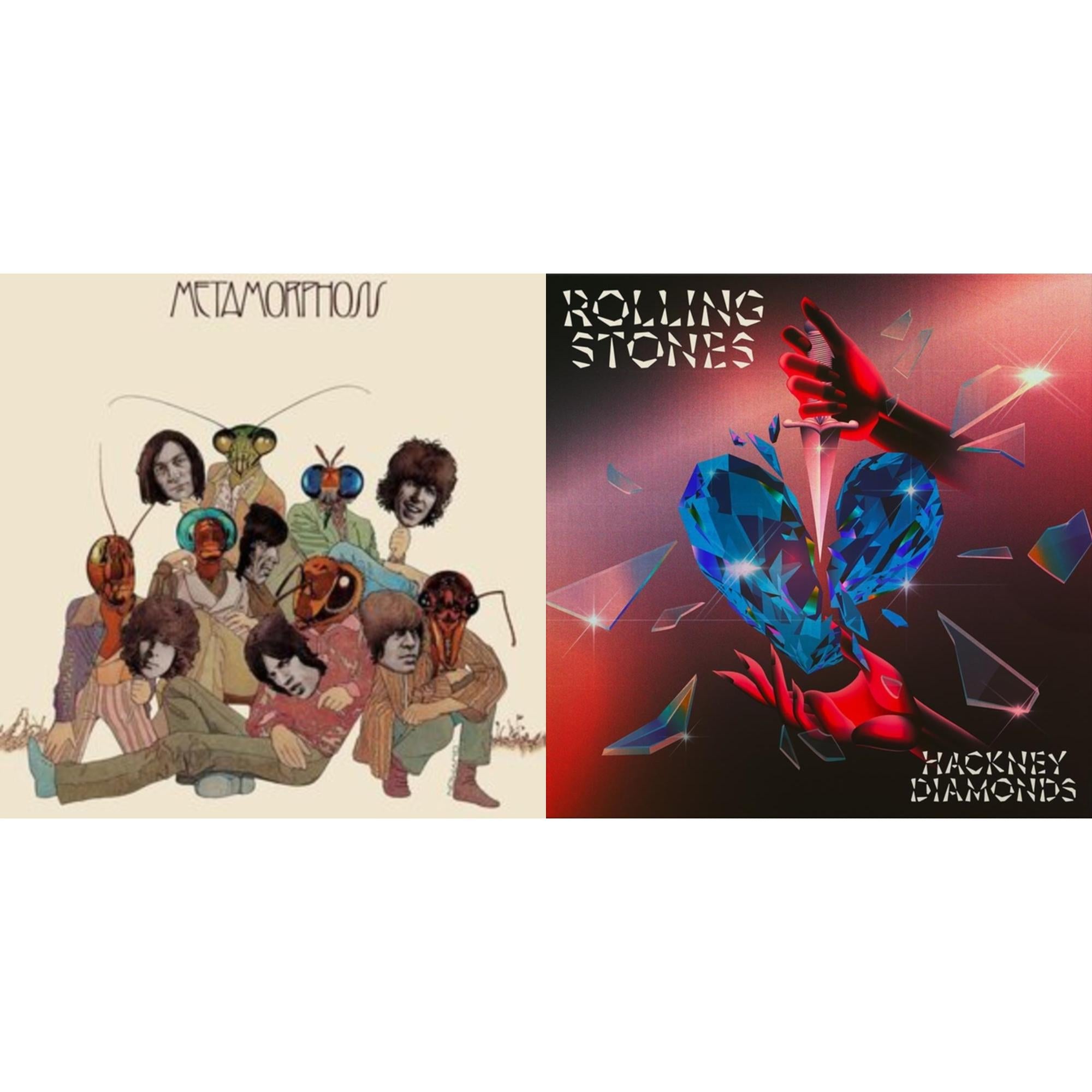 Metamorphosis & Hackney Diamonds (1 Year Anniversary/Clear/Blue Splatter Vinyl/2LP)