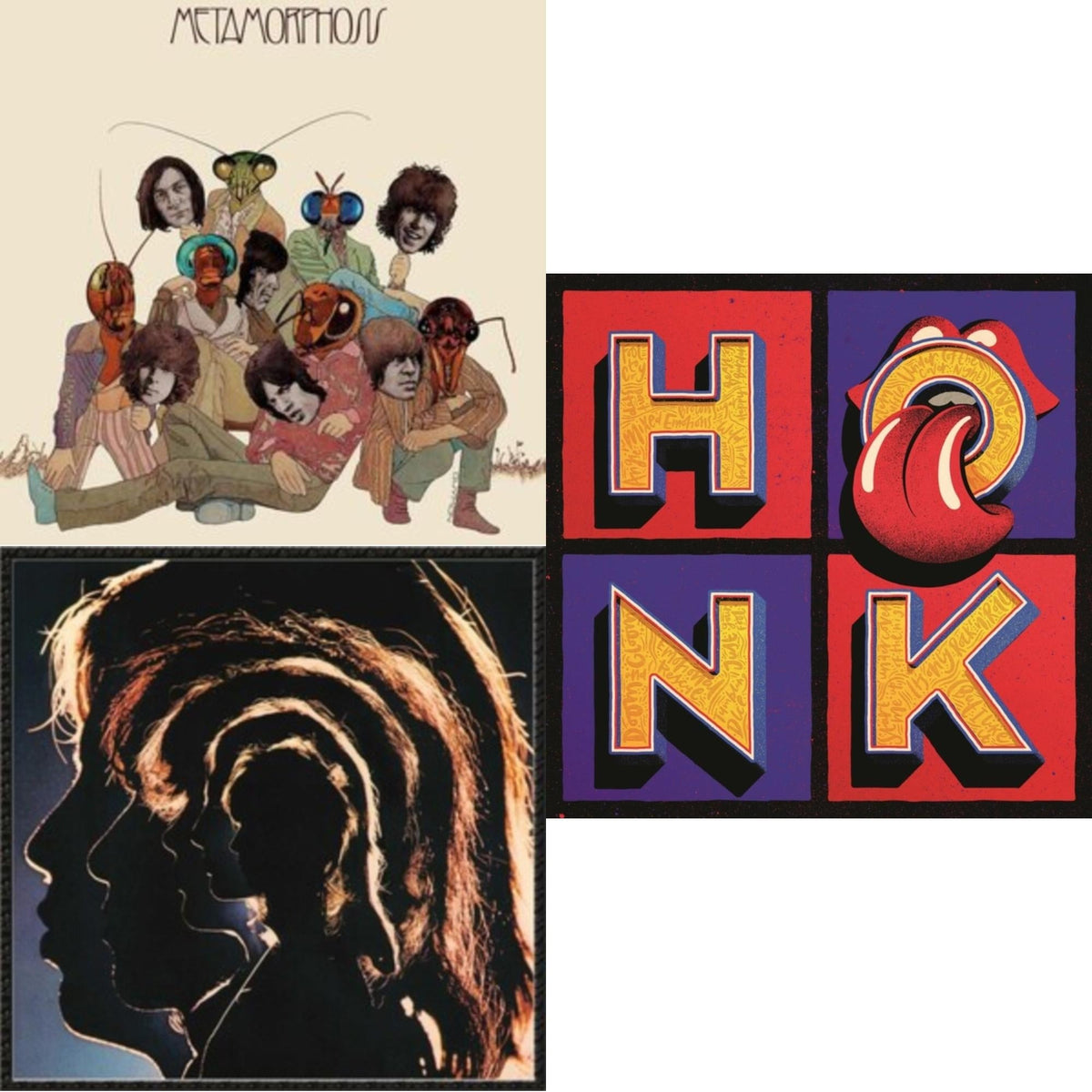 Metamorphosis & Hot Rocks 1964-1971 (2LP) & Honk (Translucent Red Vinyl/2LP)