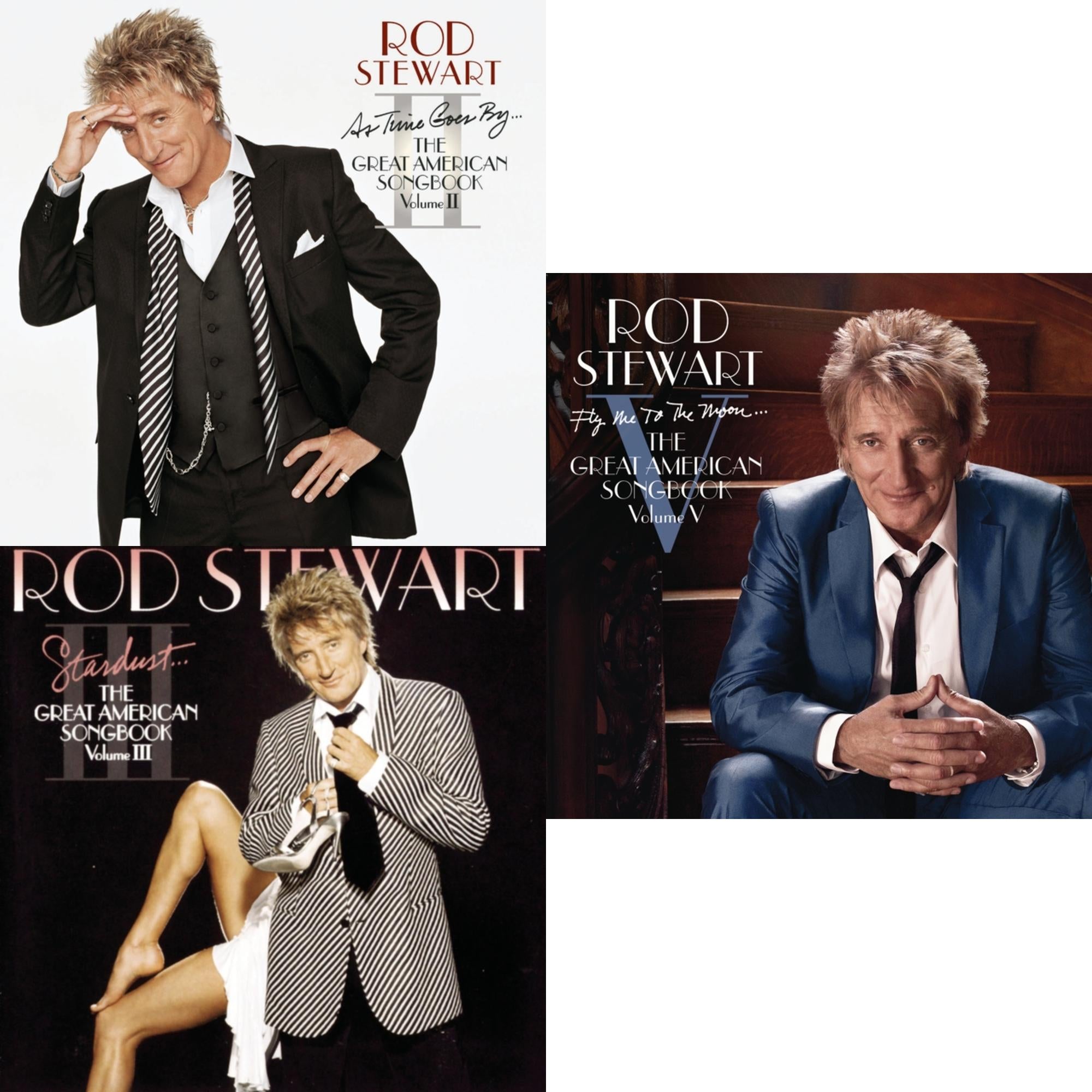 As Time Goes By: Great American Songbook: Vol.2 & Stardust: Great American Songbook 3 & Fly Me To Moon: Great American Songbook Vol.5