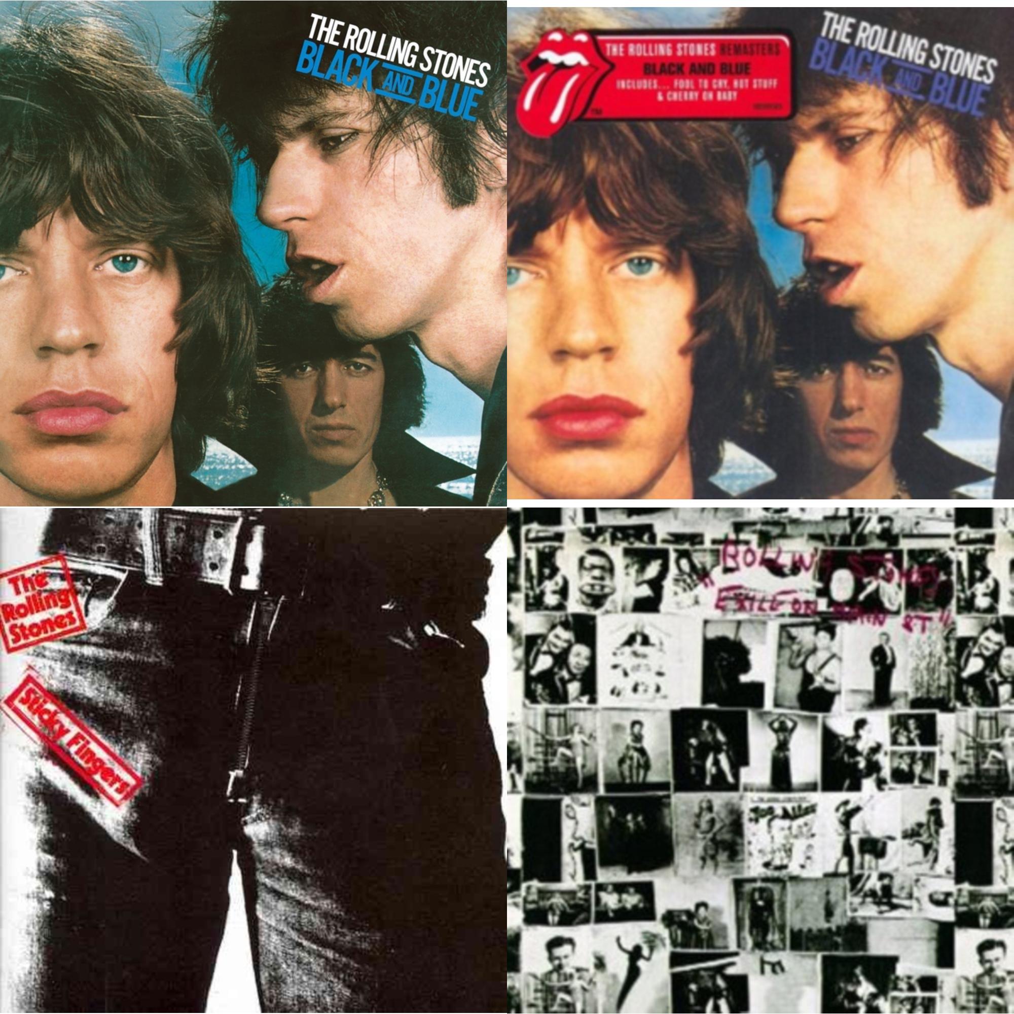 Black & Blue (Deluxe/2CD) & Black & Blue & Sticky Fingers & Exile On Main Street
