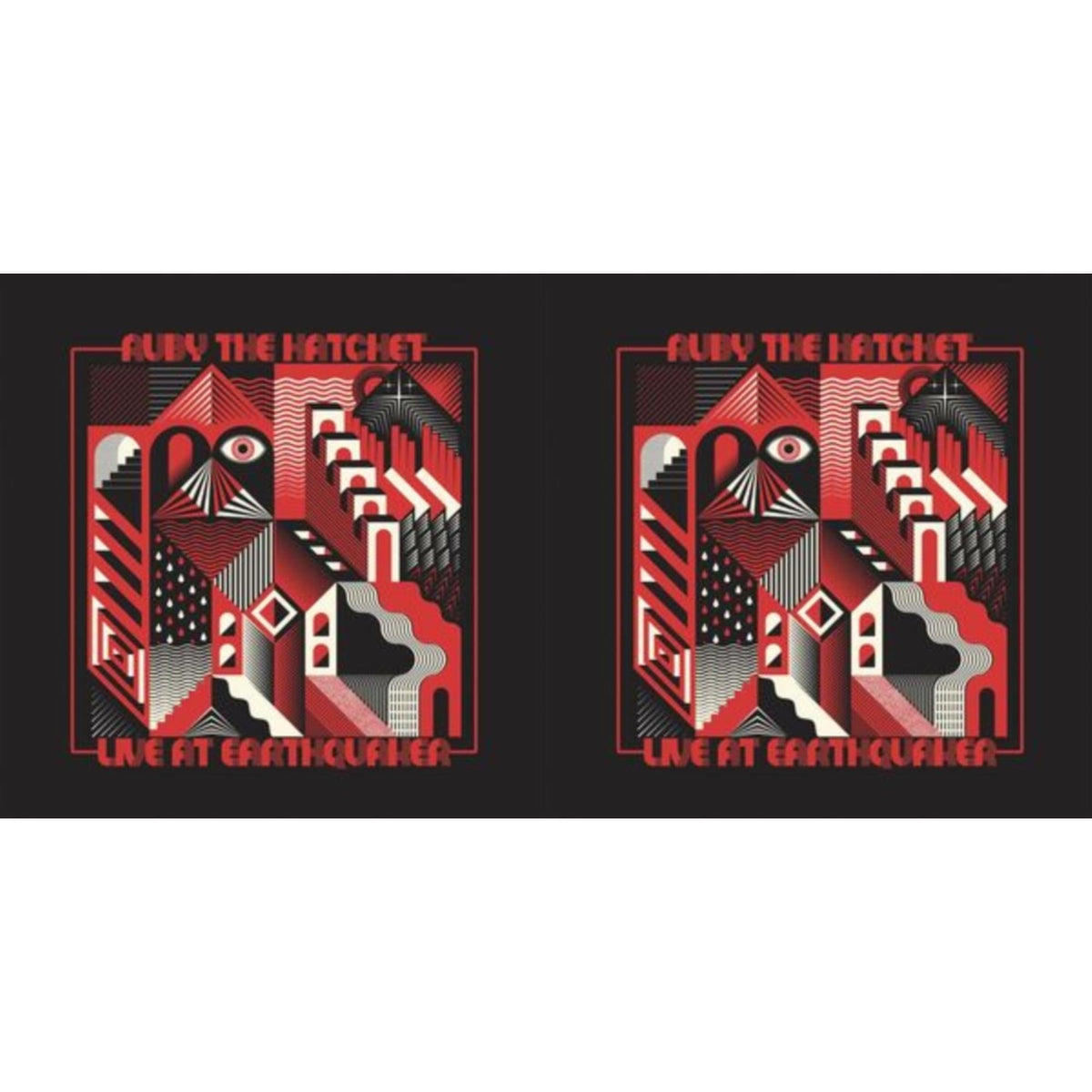 This is a 2 LP Vinyl SKU bundle.
1.This LP Vinyl is brand new.Format: LP VinylMusic Style: Alternative RockThis item's title is: Live At Earthquaker (Red LP Vinyl)Artist: Ruby The HatchetLabel: MAGNETIC EYEBarcode: 884388866287Release Date: 4/22/2022
2.This LP Vinyl is brand new.