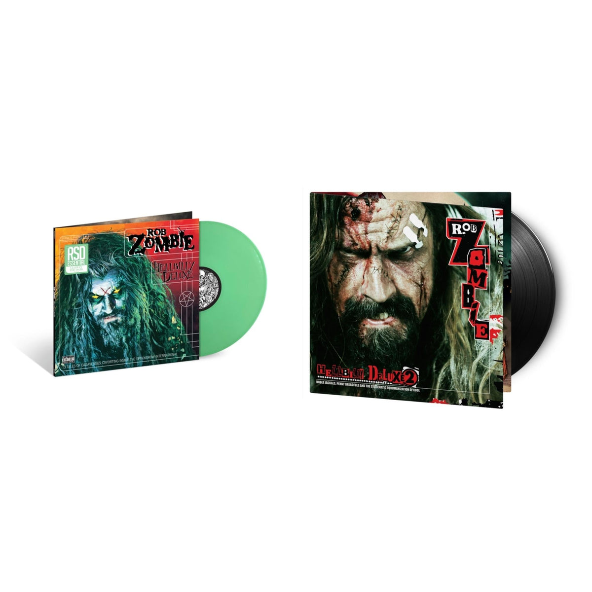 Hellbilly Deluxe (Glow In The Dark LP Vinyl) (Rsd Essential) & Hellbilly Deluxe 2 (180G)