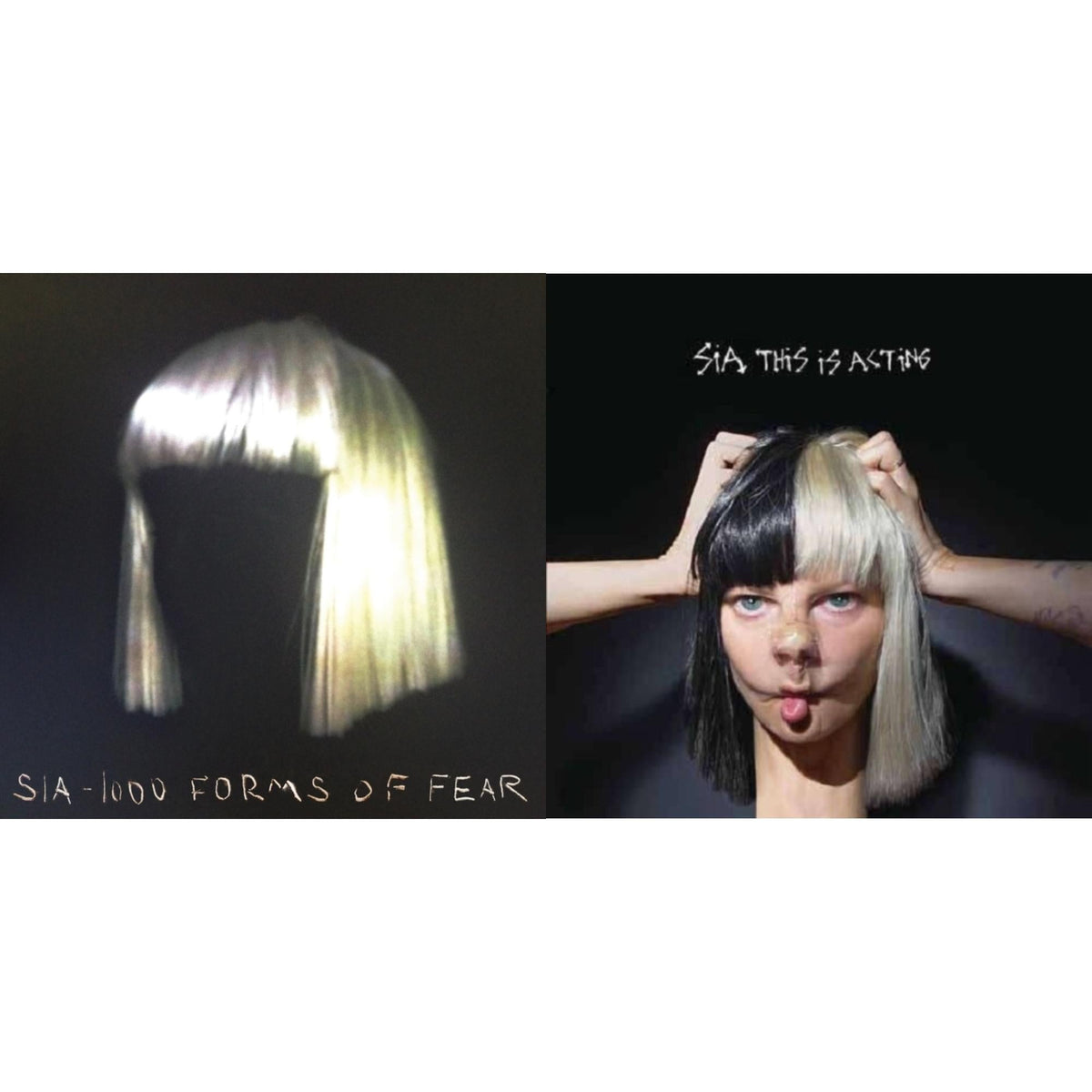 1000 Forms Of Fear (Deluxe) (Natural Color Vinyl/2LP) & This Is Acting (2LP/One Black & One White Vinyl/Dl Card)