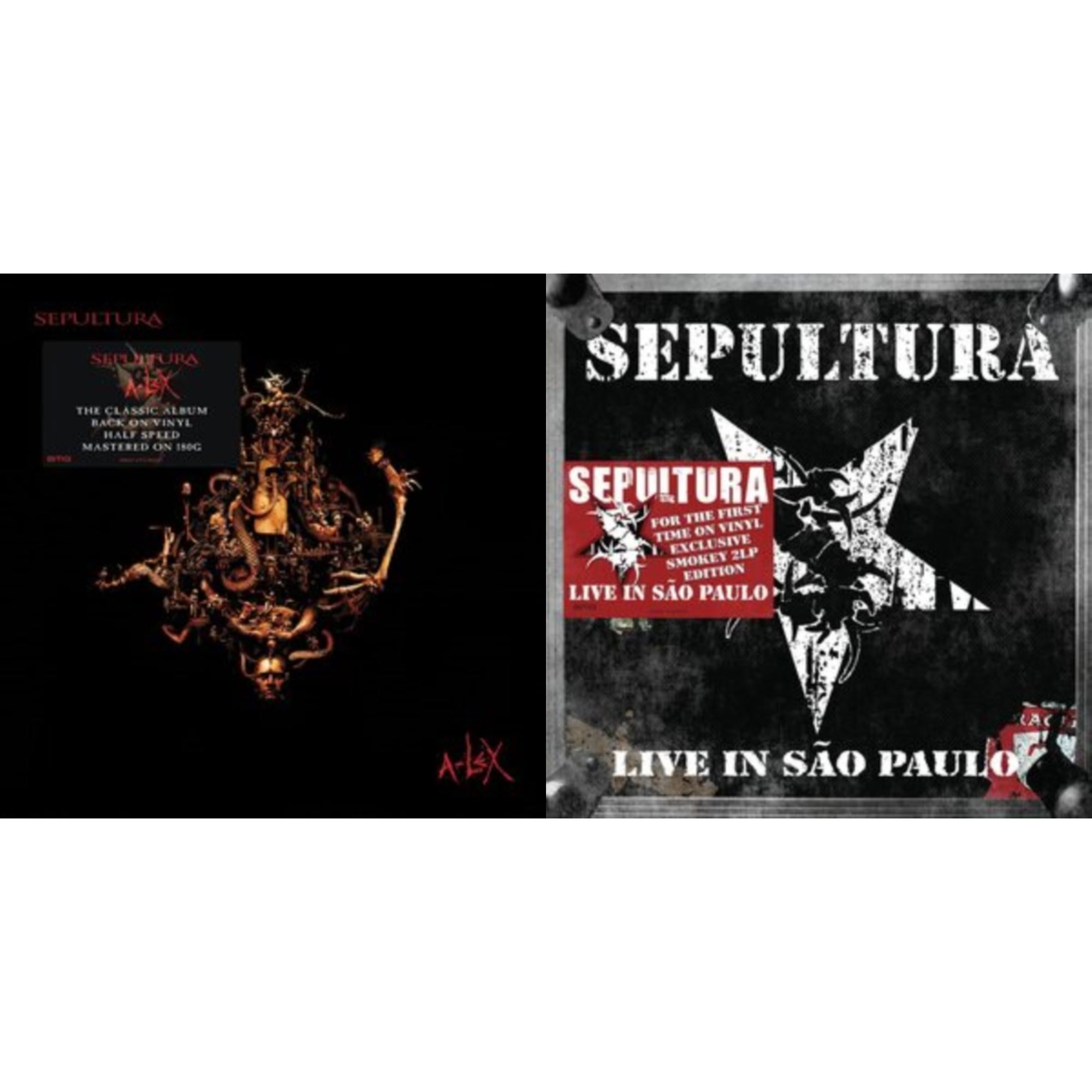 A-Lex (2LP) & Live In Sao Paulo (2LP)