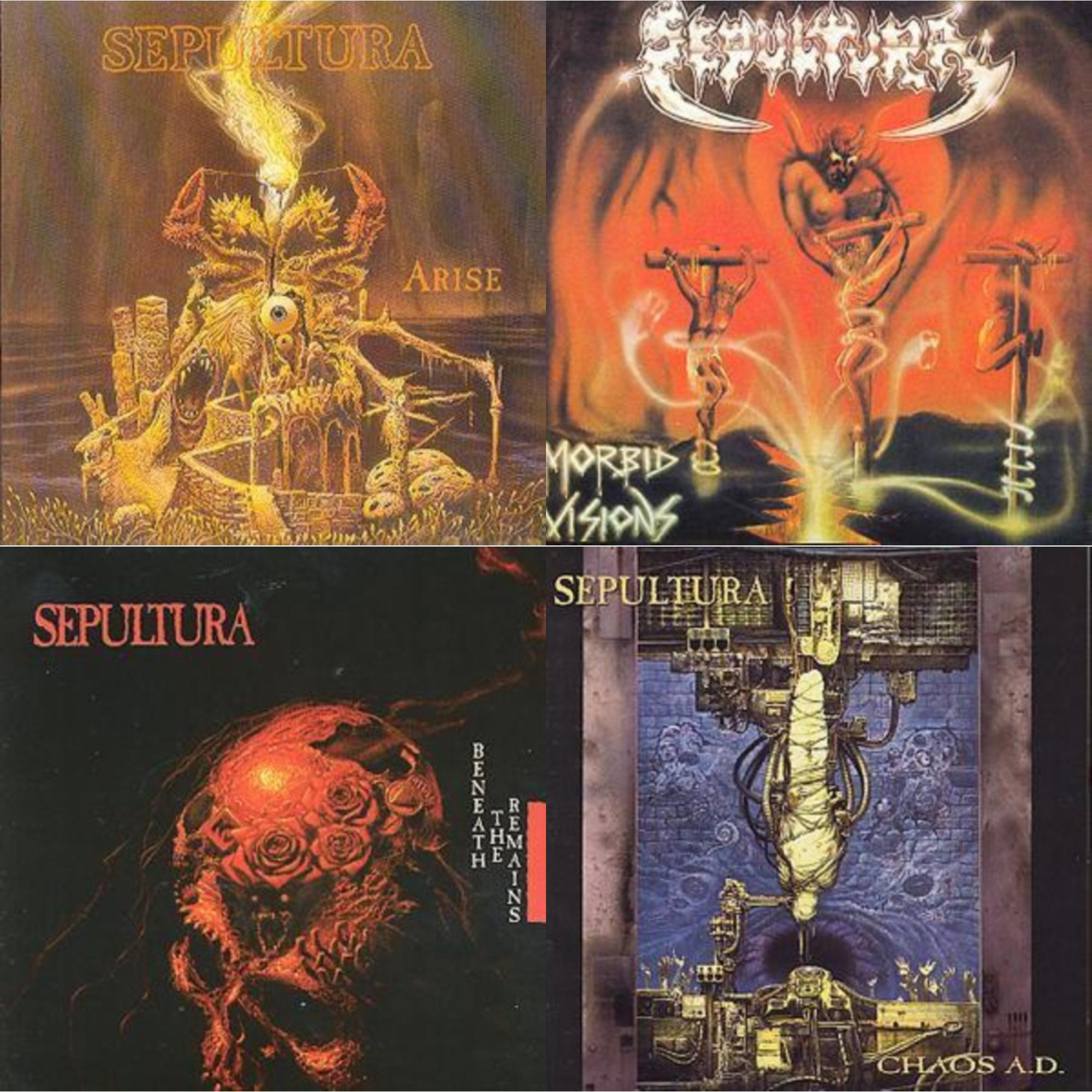 Arise & Morbid Visions / Bestial Devastation & Beneath The Remains & Chaos A.D.