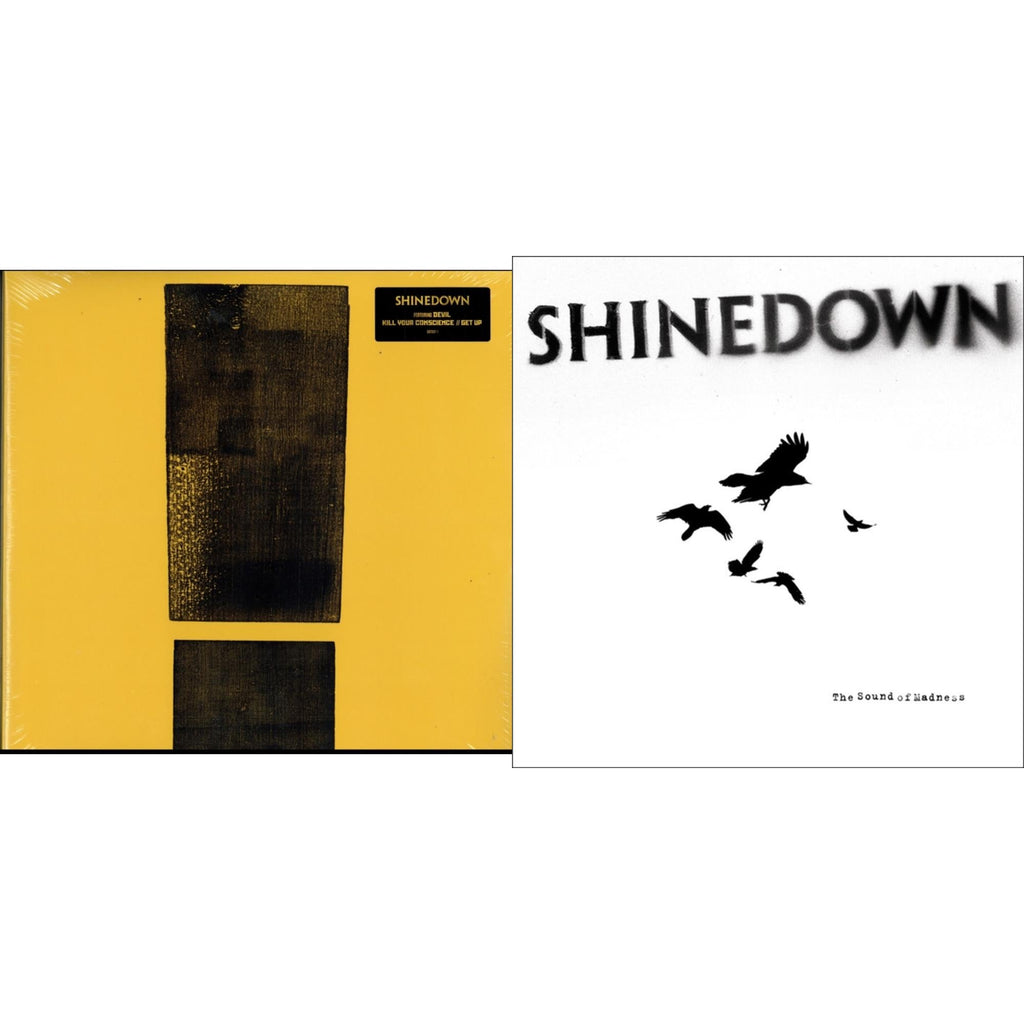 This is a 2 LP Vinyl SKU bundle.
1.This LP Vinyl is brand new.Format: LP VinylMusic Style: Alternative RockThis item's title is: Attention Attention (2LP/Dl Code)Artist: ShinedownLabel: ATLANTICBarcode: 075678657849Release Date: 5/4/2018
2.This LP Vinyl is brand new.