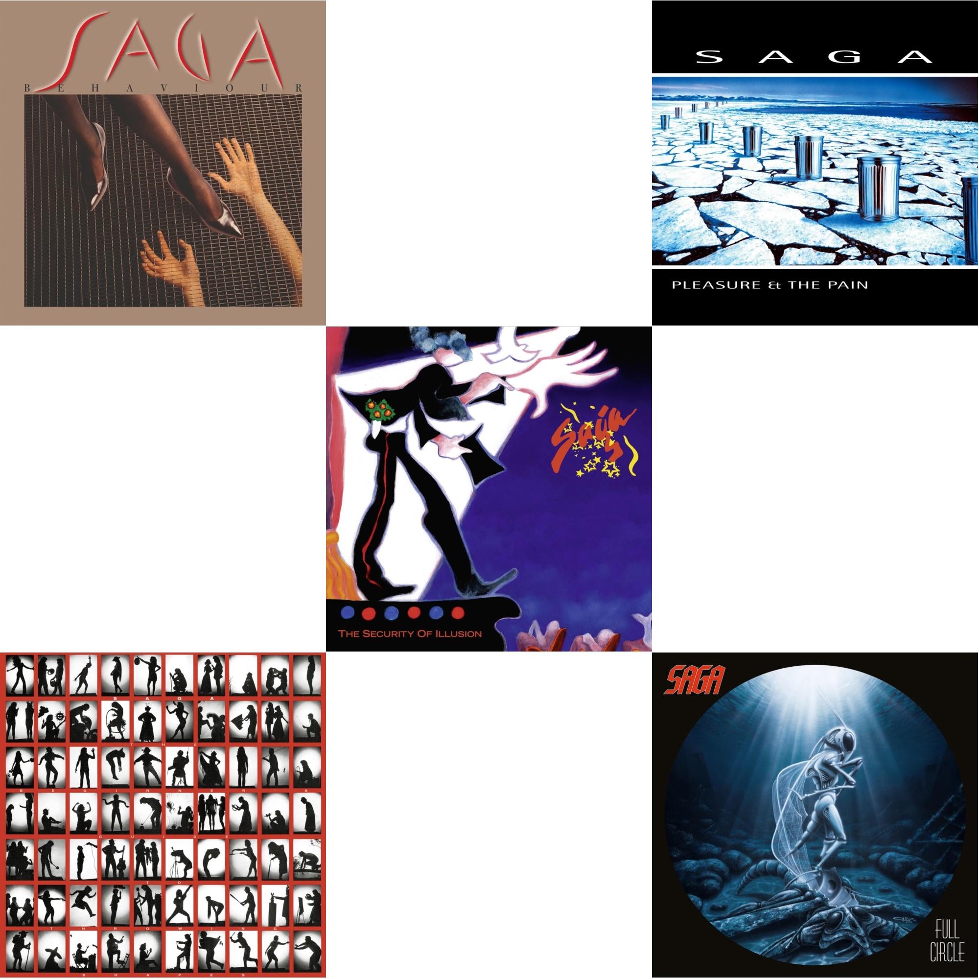 Behaviour & Beginner's Guide To Throwing Shapes (180G/Remastered) & Security Of Illusion (180G/Remastered) & Pleasure & The Pain & Full Circle (2021 Reissue)