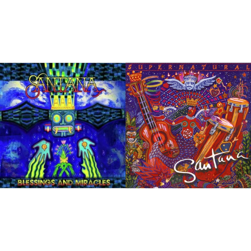 This is a 2 LP Vinyl SKU bundle.
1.This LP Vinyl is brand new.Format: LP VinylMusic Style: Classic RockThis item's title is: Blessings & MiraclesArtist: SantanaLabel: BMTBarcode: 4050538714579Release Date: 3/18/2022
2.This LP Vinyl is brand new.