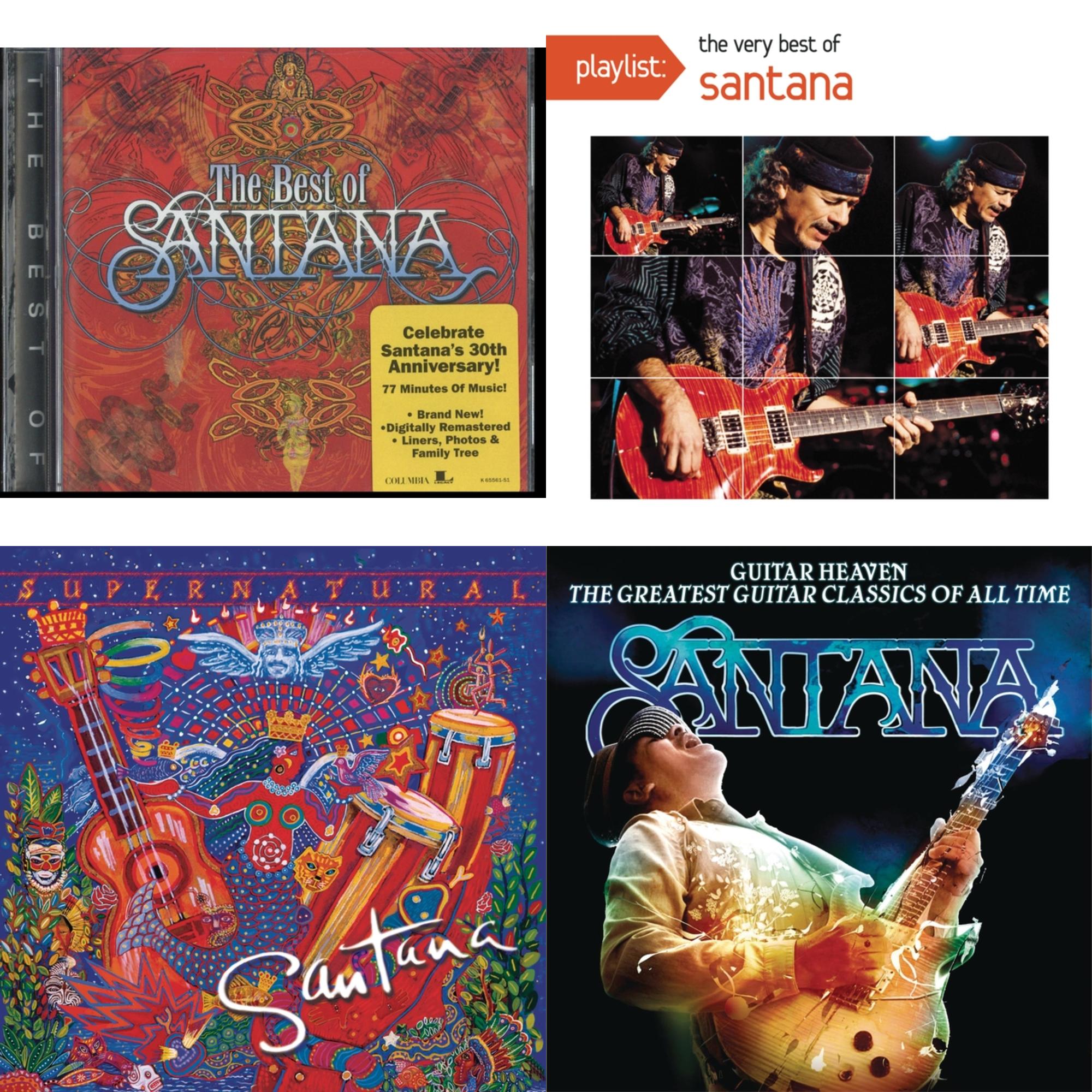 Best Of Santana & Playlist: Very Best Of Santana & Supernatural & Guitar Heaven: Greatest Guitar Classics Of All Time