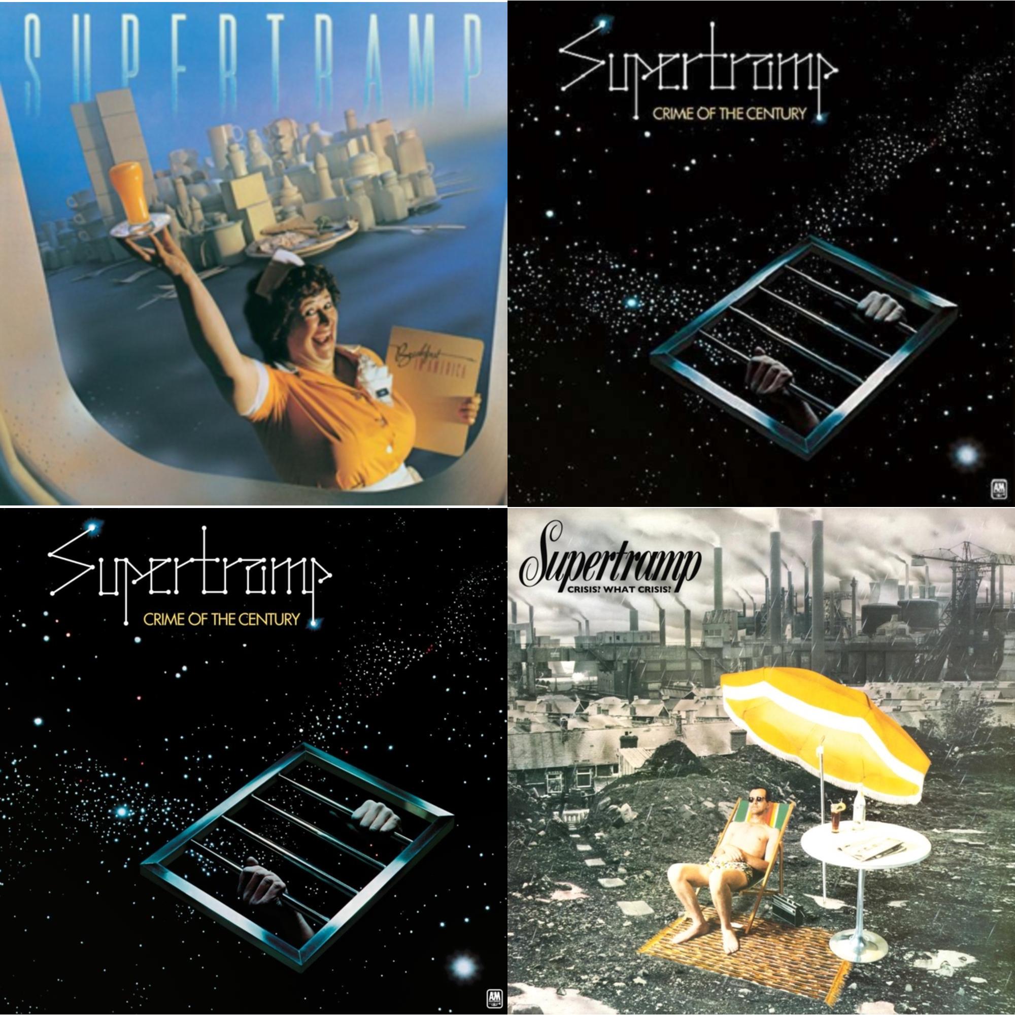 Breakfast In America & Crime Of The Century & Crime Of The Century (180G/Half-Speed LP Vinyl) & Crisis? What Crisis? (180G/Half-Speed LP Vinyl)
