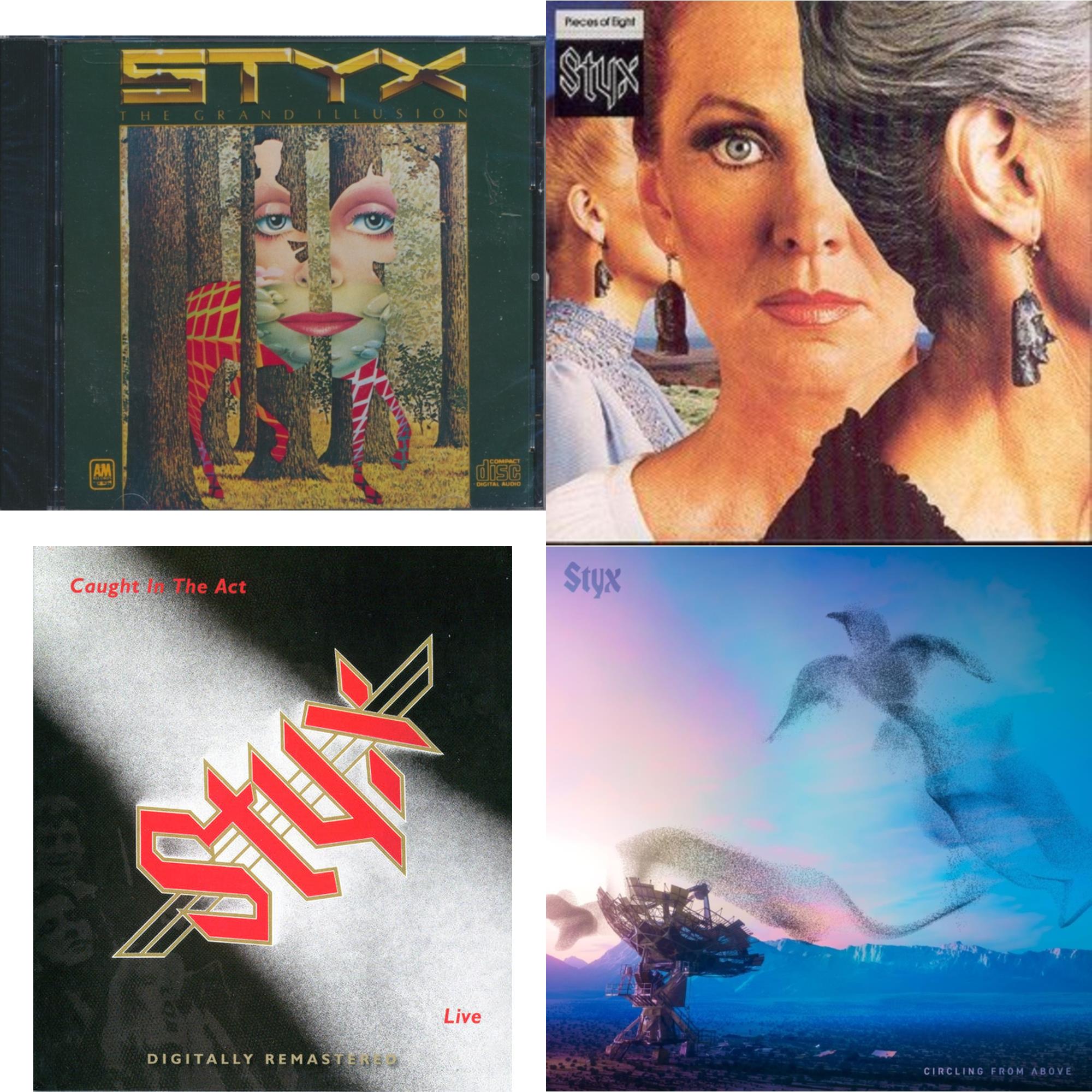 Grand Illusion & Pieces Of Eight & Caught In The Act Live (Remastered) & Circling From Above