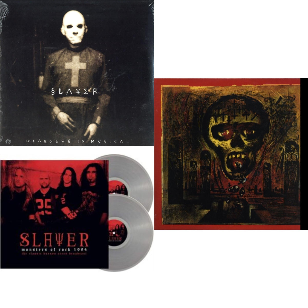 Diabolus In Musica & Seasons In Abyss & Monsters Of Rock 1994 (2LP/140G/Clear Vinyl)