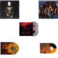 This is a 5 LP Vinyl SKU bundle.
1.This LP Vinyl is brand new.Format: LP VinylMusic Style: ThrashThis item's title is: Hell Awaits (Transparent Orange & Black Split LP Vinyl)Artist: SlayerLabel: Metal Blade RecordsBarcode: 039841578614Release Date: 10/22/2021
2.