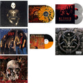 This is a 7 LP Vinyl SKU bundle.
1.This LP Vinyl is brand new.Format: LP VinylMusic Style: ThrashThis item's title is: Hell Awaits (Transparent Orange & Black Split LP Vinyl)Artist: SlayerLabel: Metal Blade RecordsBarcode: 039841578614Release Date: 10/22/2021
2.
