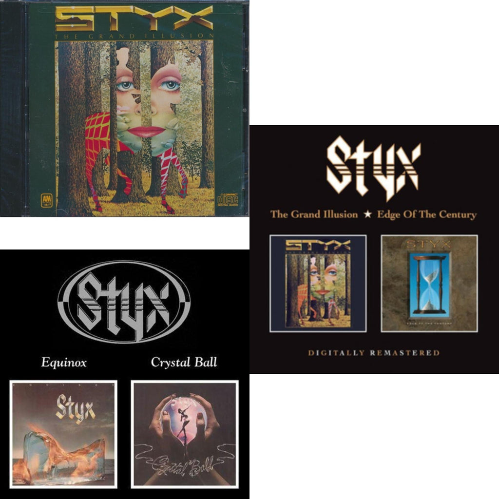Grand Illusion & Equinox / Crystal Ball (Remastered) & Grand Illusion / Edgge Of The Century