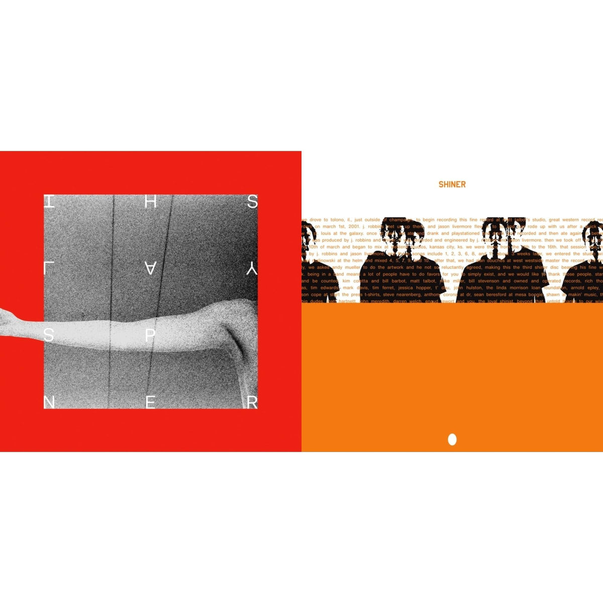 Splay (Transparent Red LP Vinyl) & Egg (Orange LP Vinyl)
