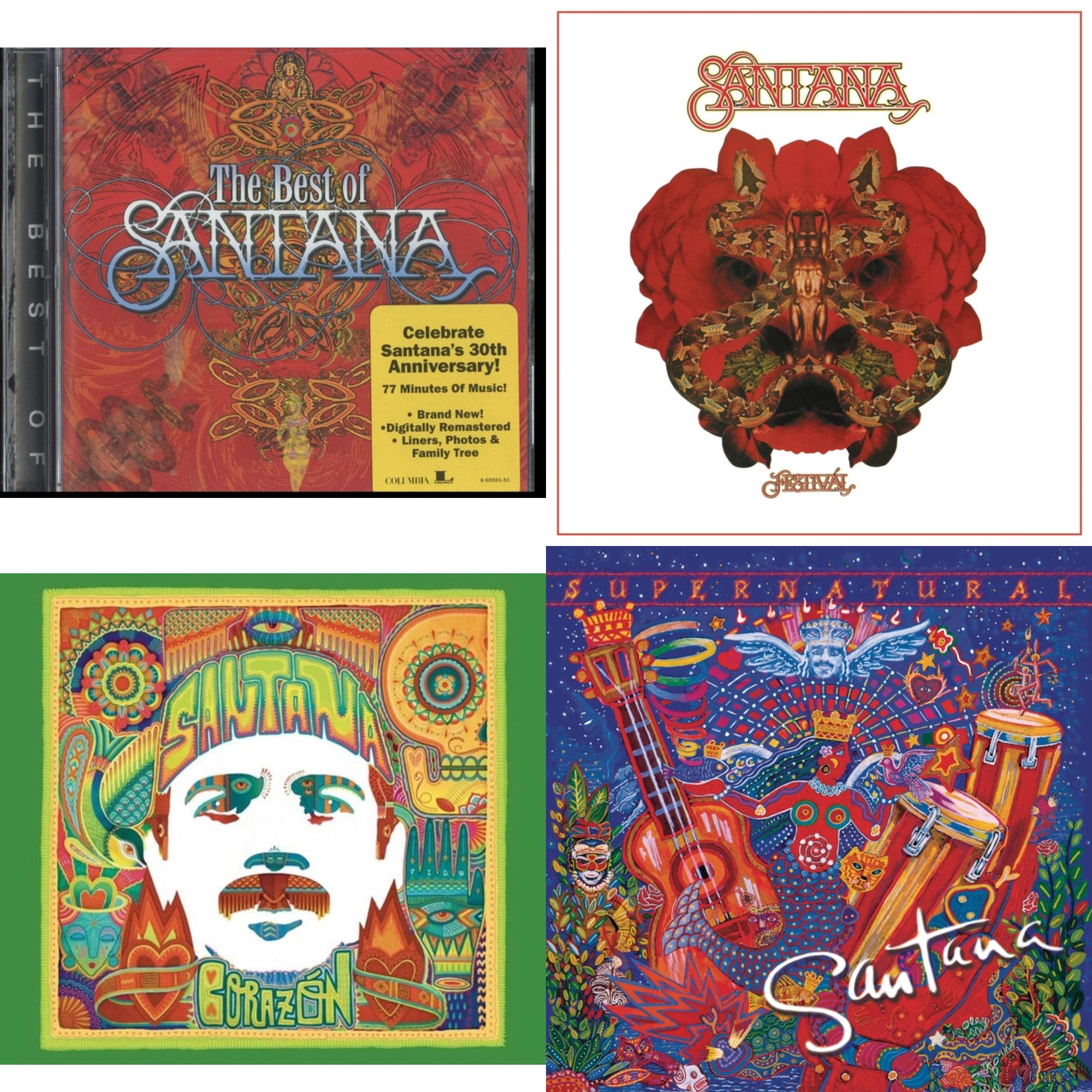 Best Of Santana & Festival & Corazon & Supernatural