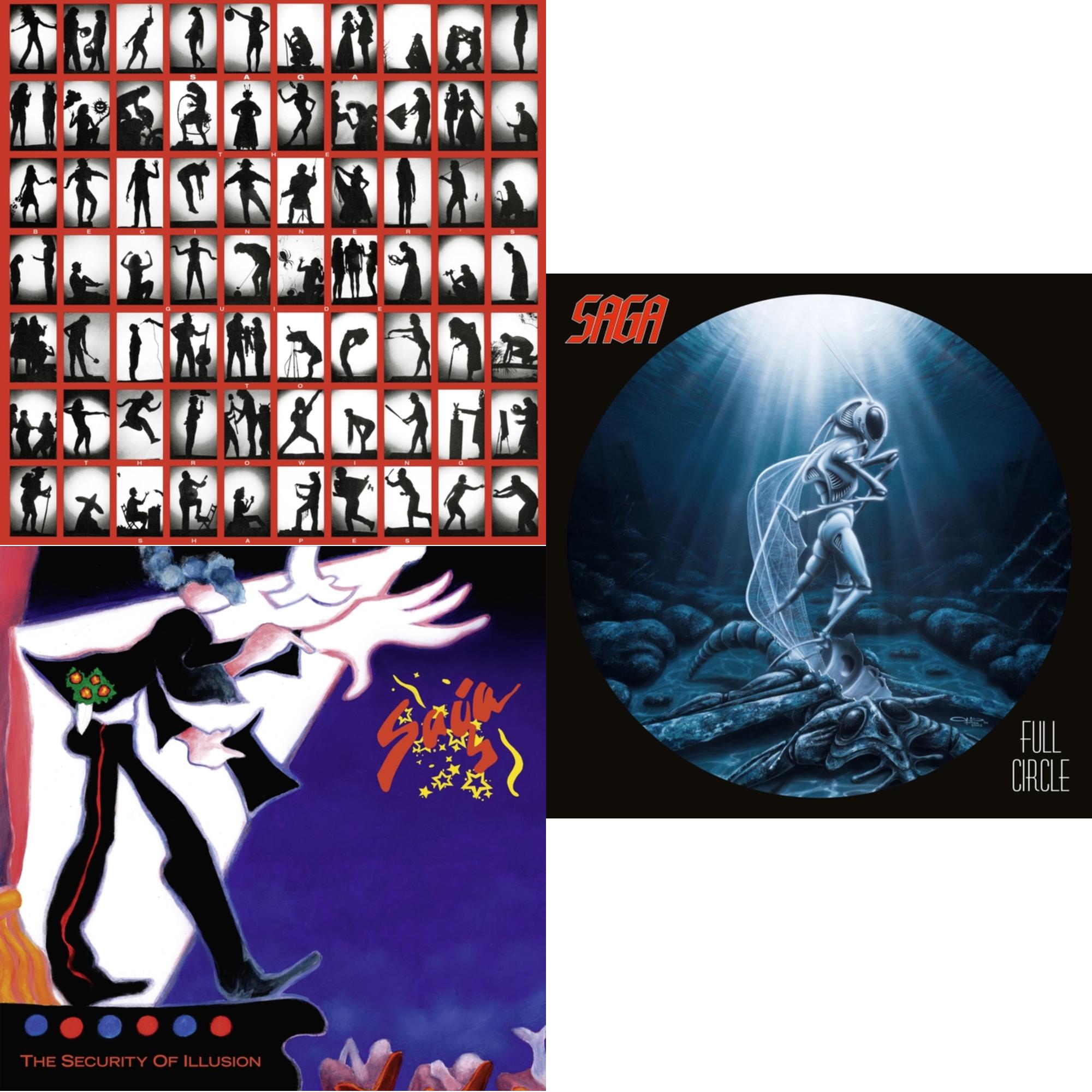 Beginner's Guide To Throwing Shapes (180G/Remastered) & Security Of Illusion (180G/Remastered) & Full Circle (2021 Reissue)
