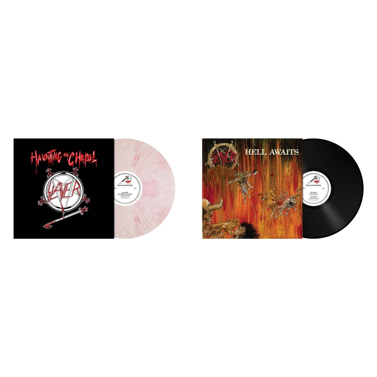 Haunting The Chapel (Red & White Marbled LP Vinyl) & Hell Awaits (180G)