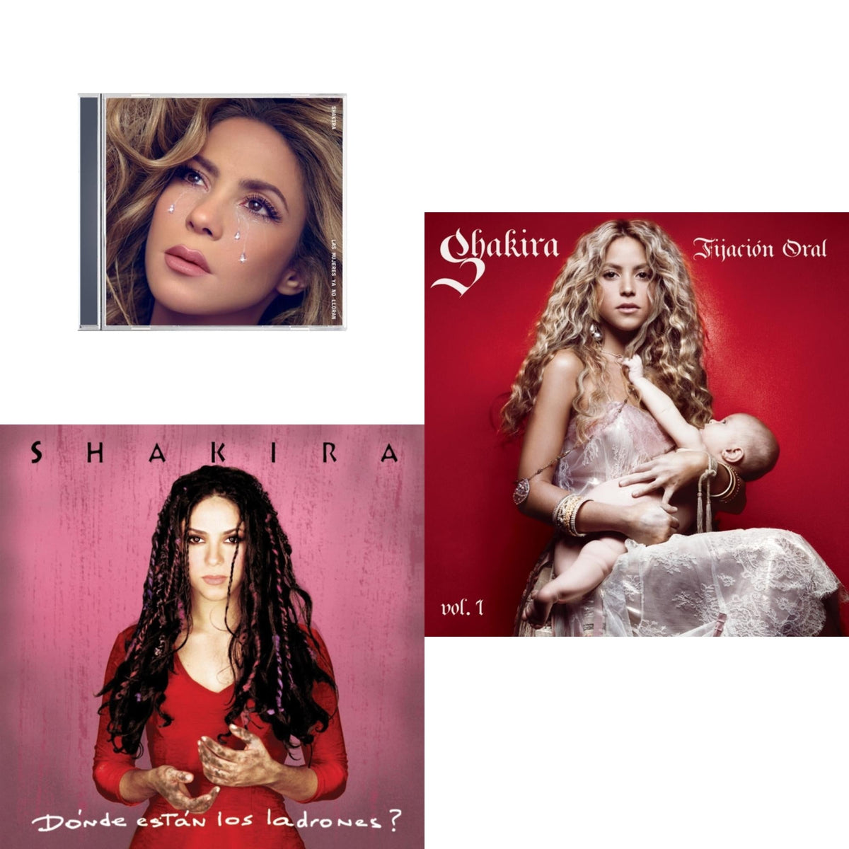 Las Mujeres Ya No Lloran & Donde Estan Los Ladrones & Fijacion Oral Vol.1