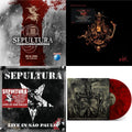 Metal Veins - Alive At Rock In Rio (Limited/2LP) & A-Lex (2LP) & Live In Sao Paulo (2LP) & Mediator Between Head & Hands Must Be The Heart (Color LP Vinyl)