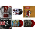 Metal Veins - Alive At Rock In Rio (Limited/2LP) & Roorback & Dante Xxi & Live In Sao Paulo (2LP) & Machine Messiah (40Th Anniversary Edition/Red LP Vinyl) & Mediator Between Head & Hands Must Be The Heart (Color LP Vinyl)