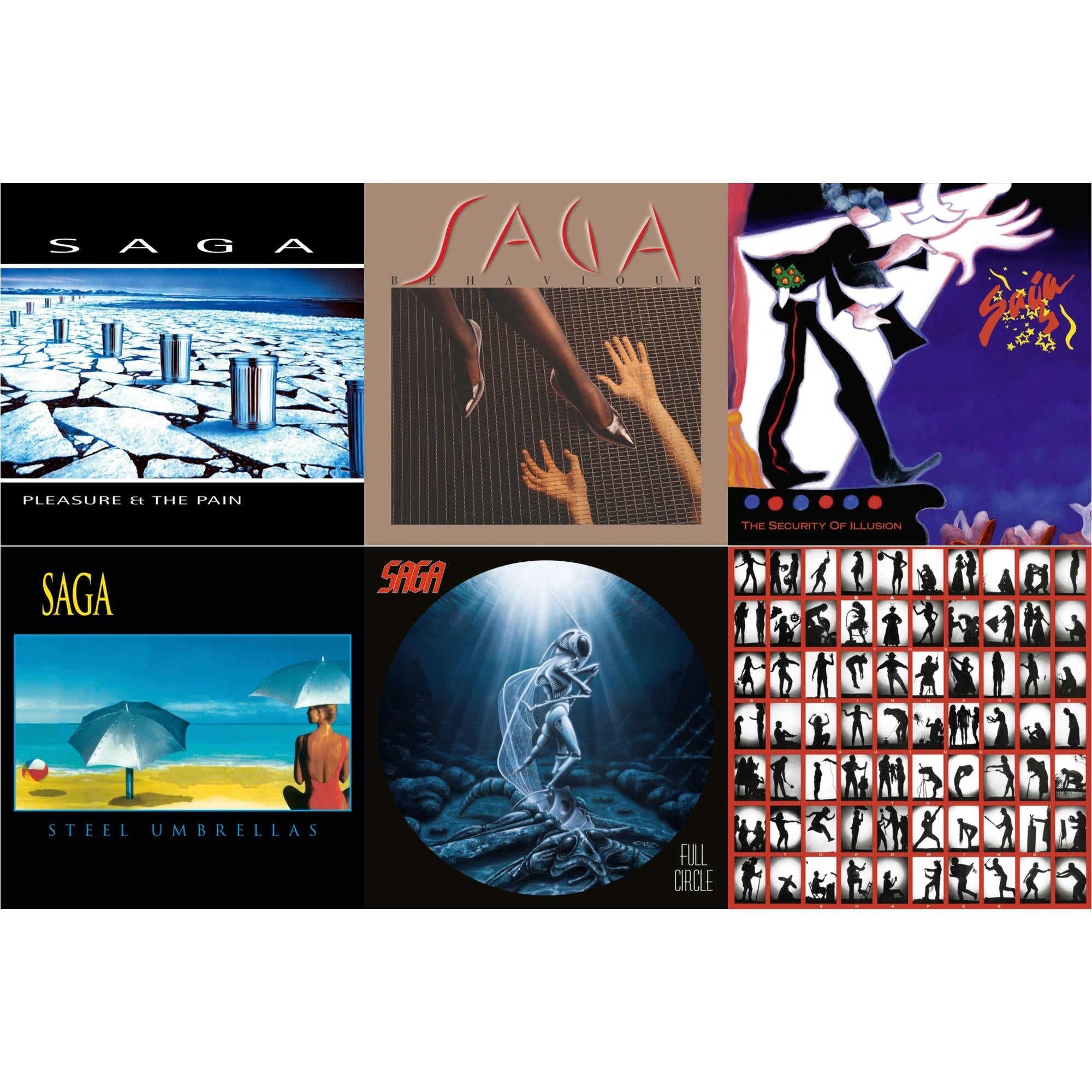 Behaviour & Beginner's Guide To Throwing Shapes (180G/Remastered) & Security Of Illusion (180G/Remastered) & Steel Umbrellas & Pleasure & The Pain & Full Circle (2021 Reissue)