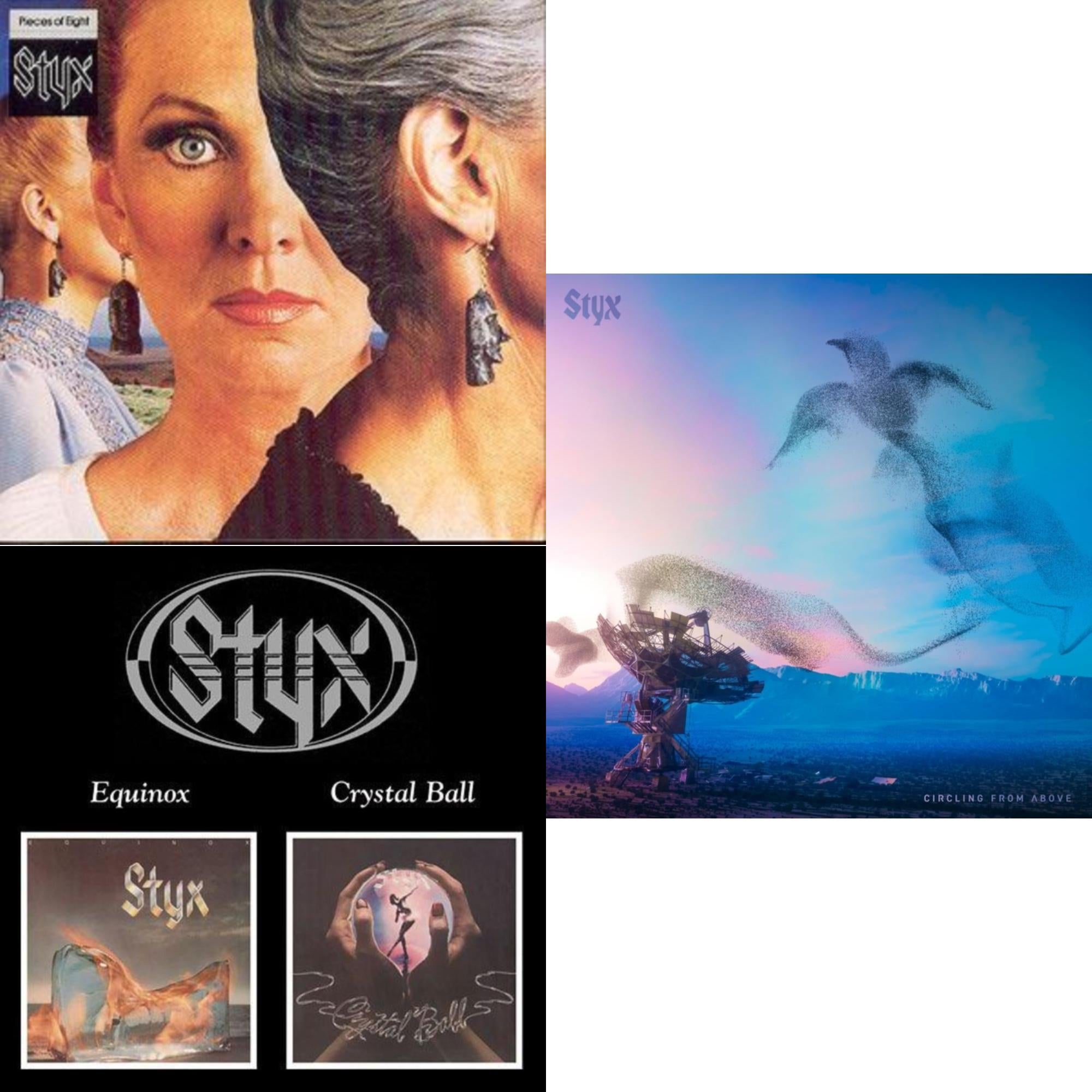 Pieces Of Eight & Equinox / Crystal Ball (Remastered) & Circling From Above