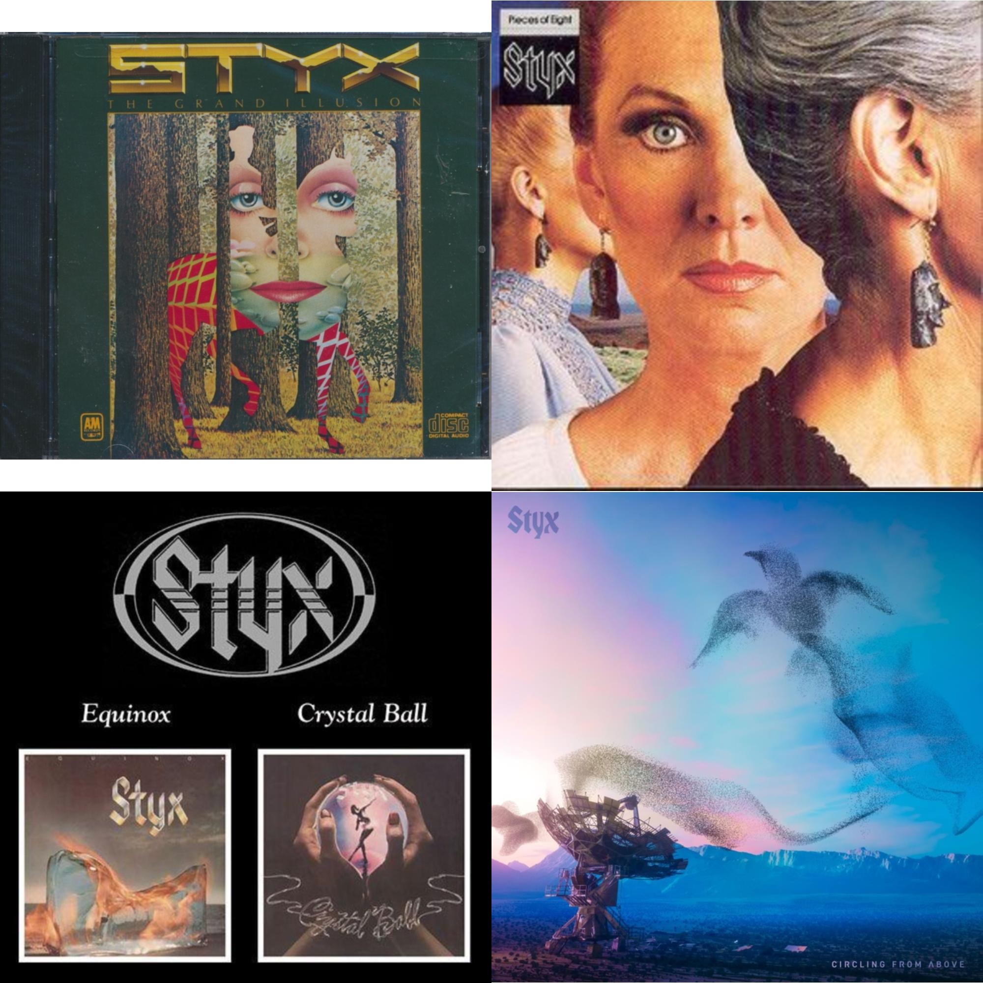 Grand Illusion & Pieces Of Eight & Equinox / Crystal Ball (Remastered) & Circling From Above