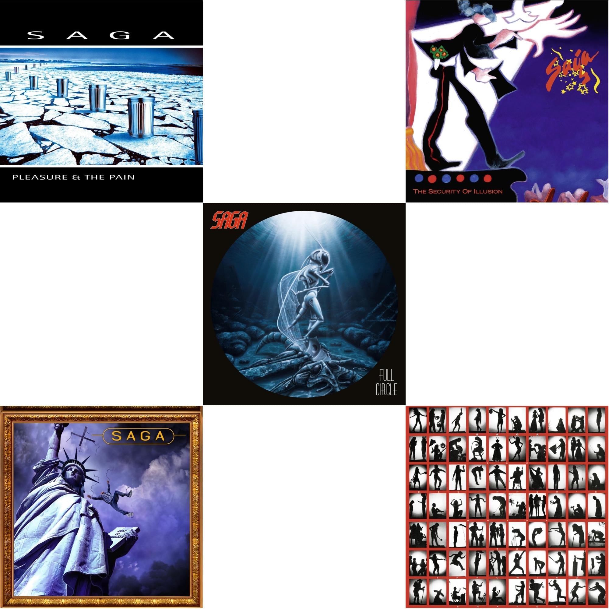 Beginner's Guide To Throwing Shapes (180G/Remastered) & Security Of Illusion (180G/Remastered) & Generation 13 (2LP) & Pleasure & The Pain & Full Circle (2021 Reissue)