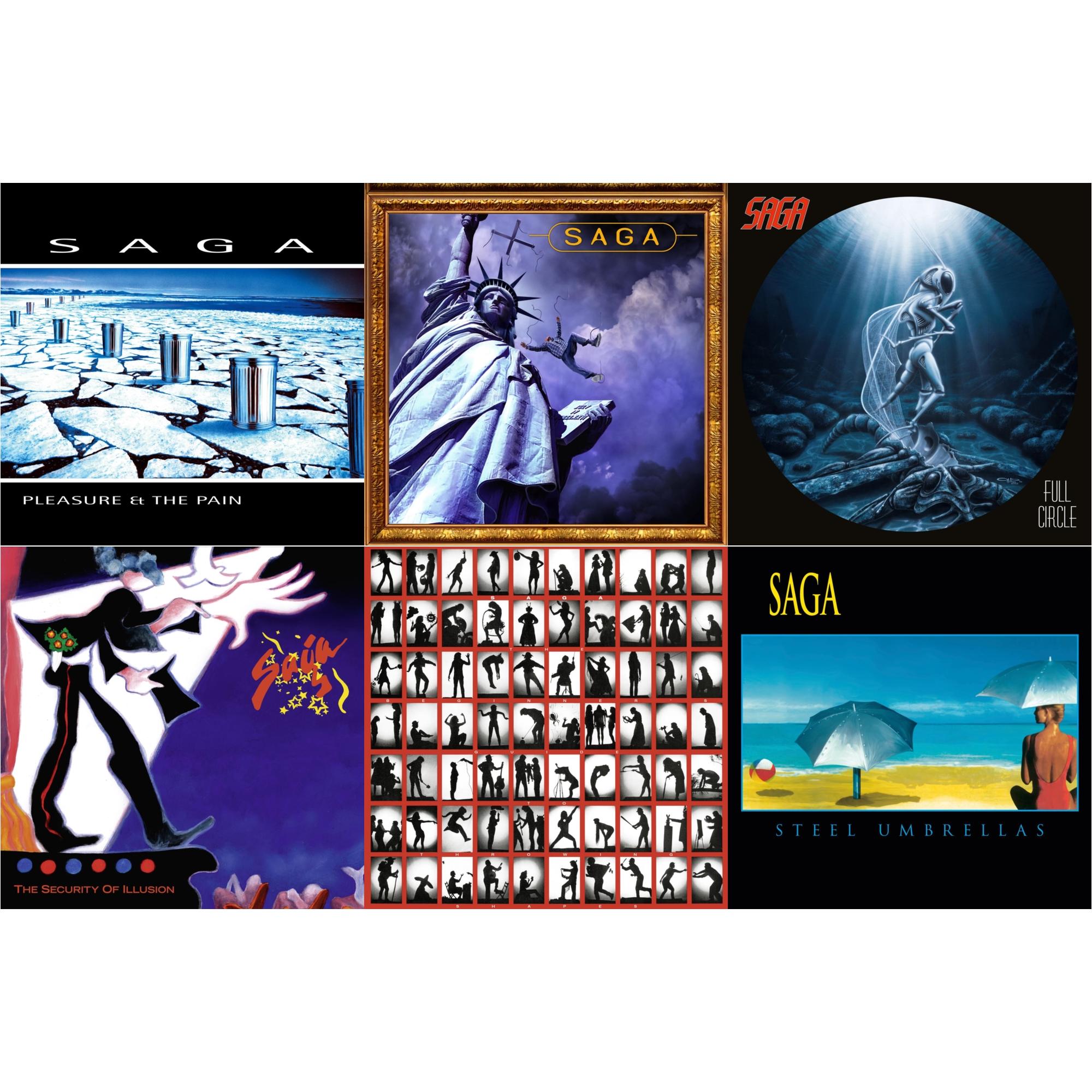 Beginner's Guide To Throwing Shapes (180G/Remastered) & Security Of Illusion (180G/Remastered) & Steel Umbrellas & Generation 13 (2LP) & Pleasure & The Pain & Full Circle (2021 Reissue)