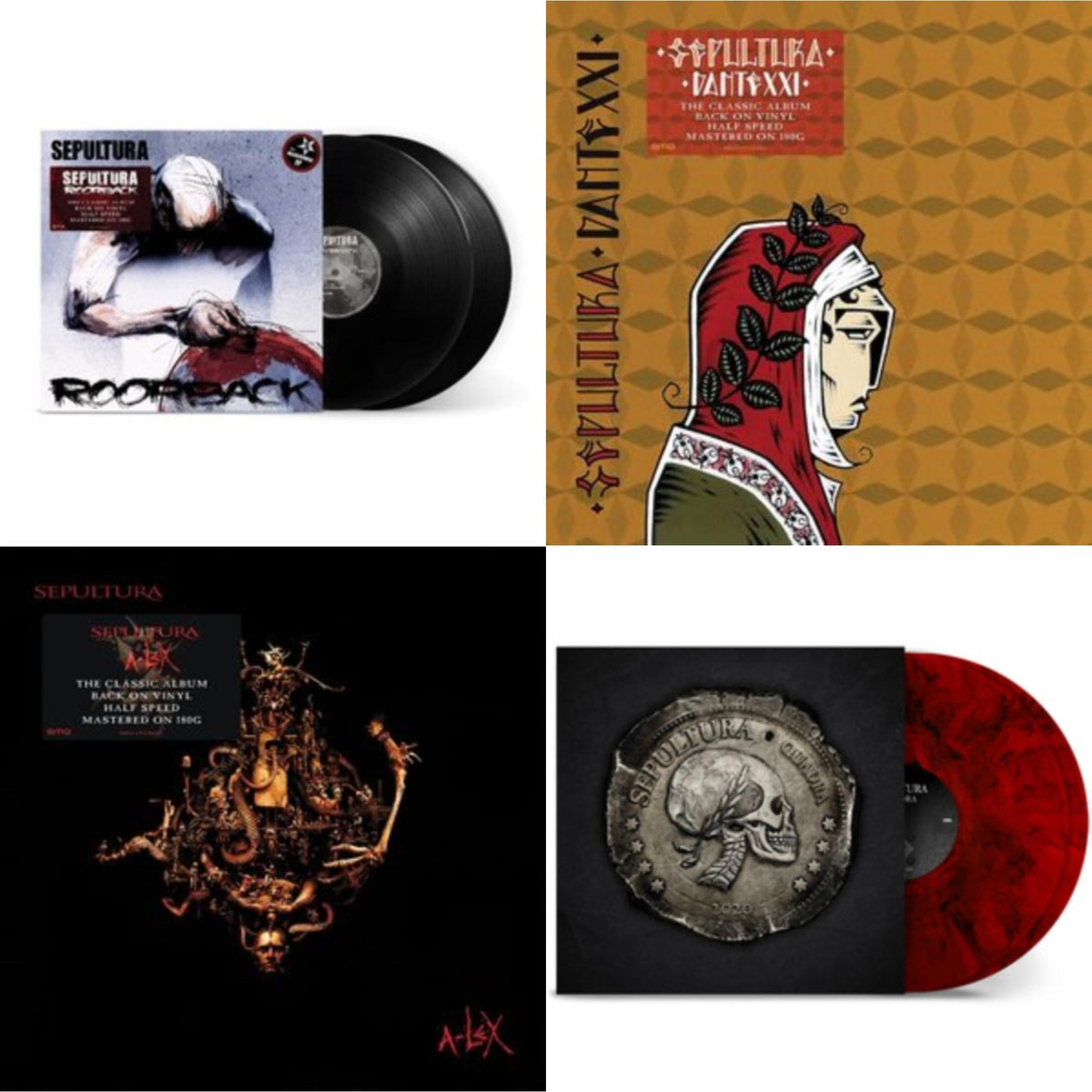 Roorback & Dante Xxi & A-Lex (2LP) & Quadra (40Th Anniversary Edition/Red Ruby LP Vinyl)