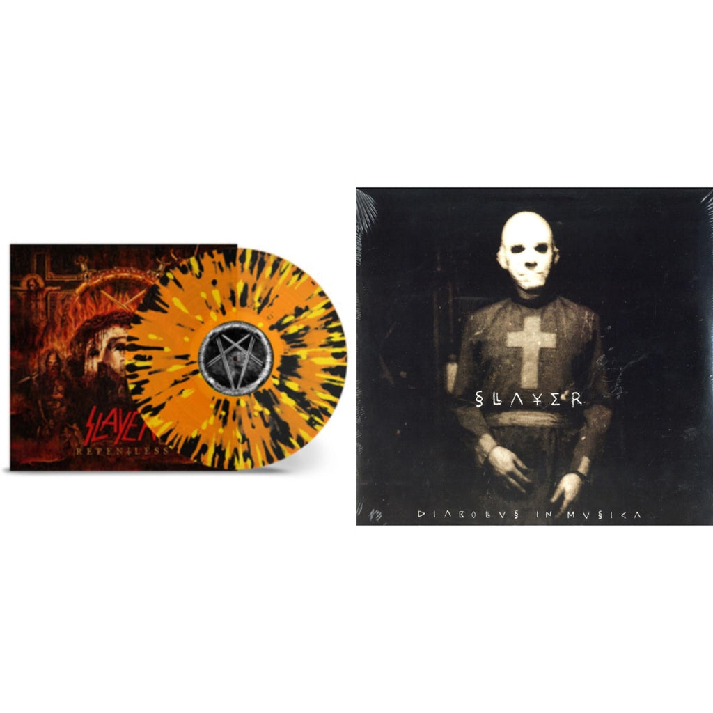 This is a 2 LP Vinyl SKU bundle.
1.This LP Vinyl is brand new.Format: LP VinylMusic Style: ThrashThis item's title is: Diabolus In MusicaArtist: SlayerLabel: AMERICANBarcode: 602537466856Release Date: 12/17/2013
2.This LP Vinyl is brand new.