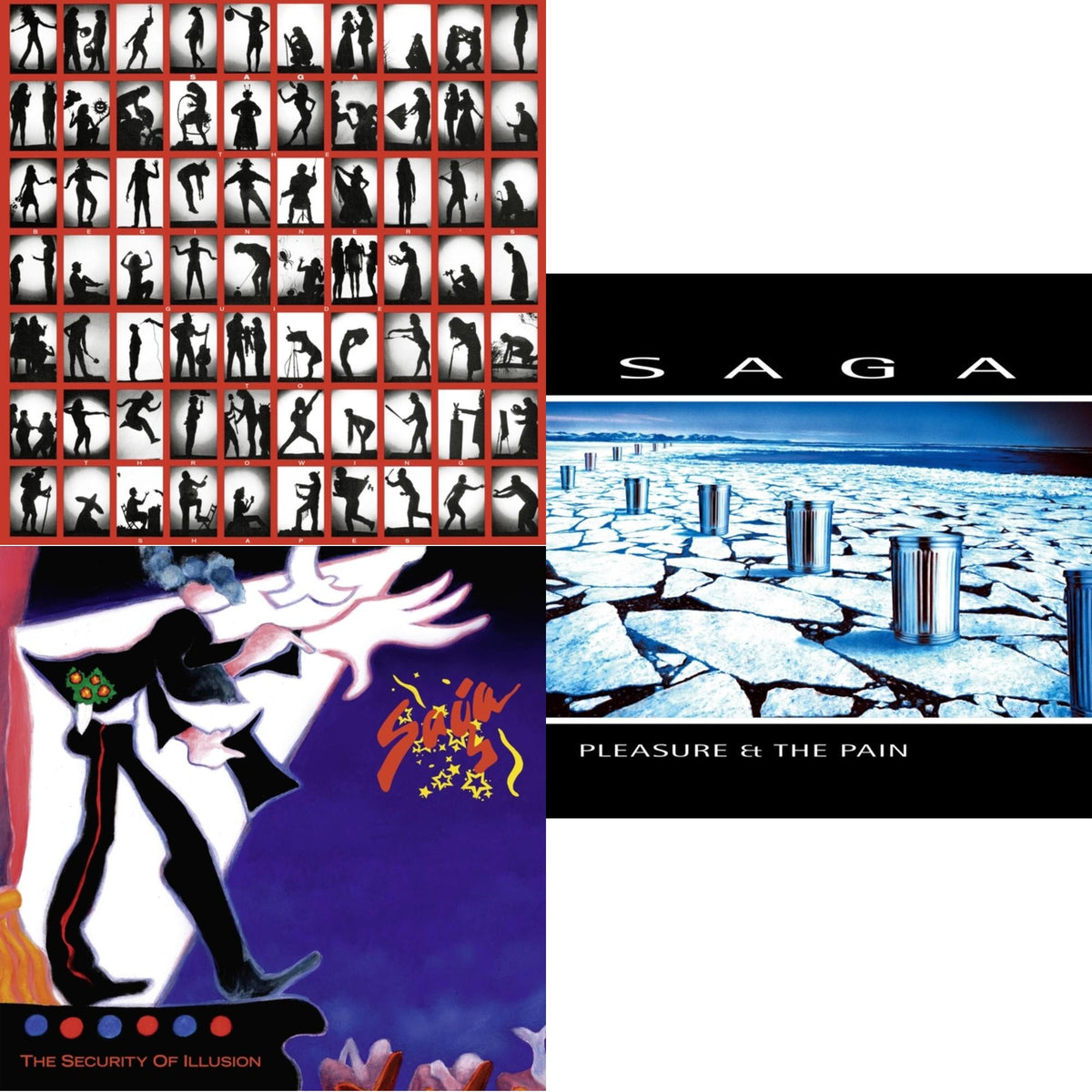 Beginner's Guide To Throwing Shapes (180G/Remastered) & Security Of Illusion (180G/Remastered) & Pleasure & The Pain