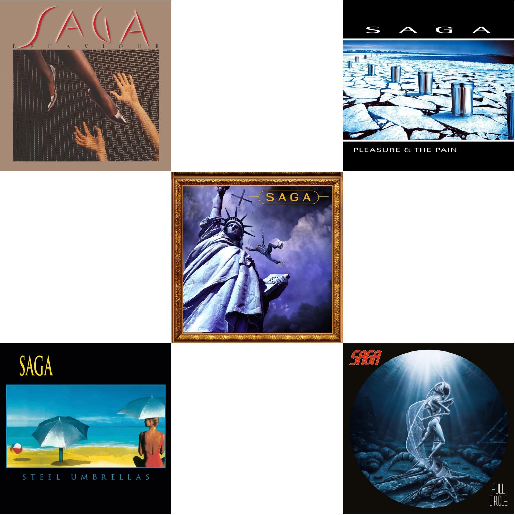 Behaviour & Steel Umbrellas & Generation 13 (2LP) & Pleasure & The Pain & Full Circle (2021 Reissue)