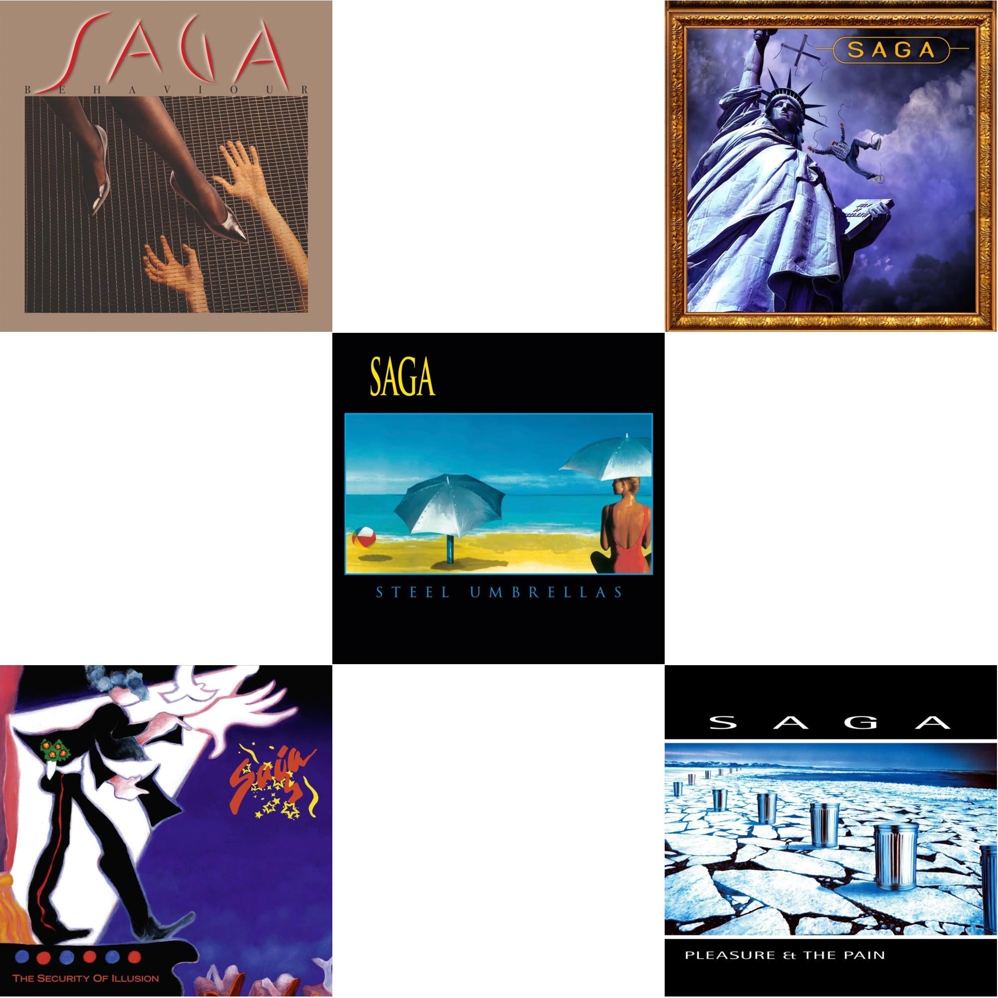 Behaviour & Security Of Illusion (180G/Remastered) & Steel Umbrellas & Generation 13 (2LP) & Pleasure & The Pain