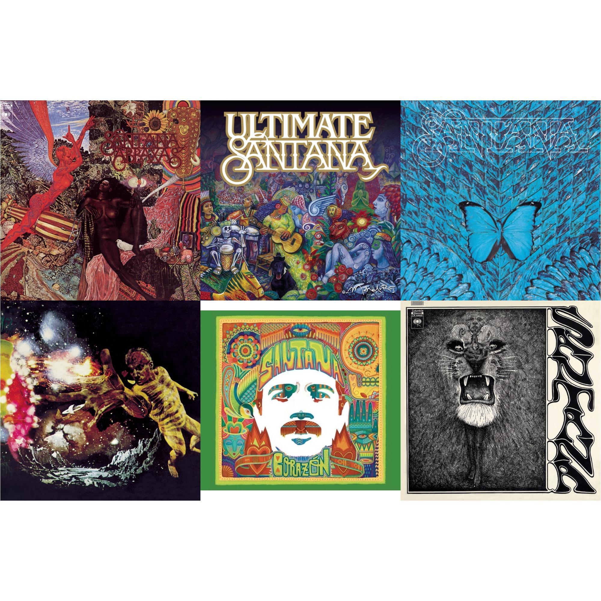 Abraxas & Ultimate Santana & Borboletta & Santana Iii & Corazon & Santana
