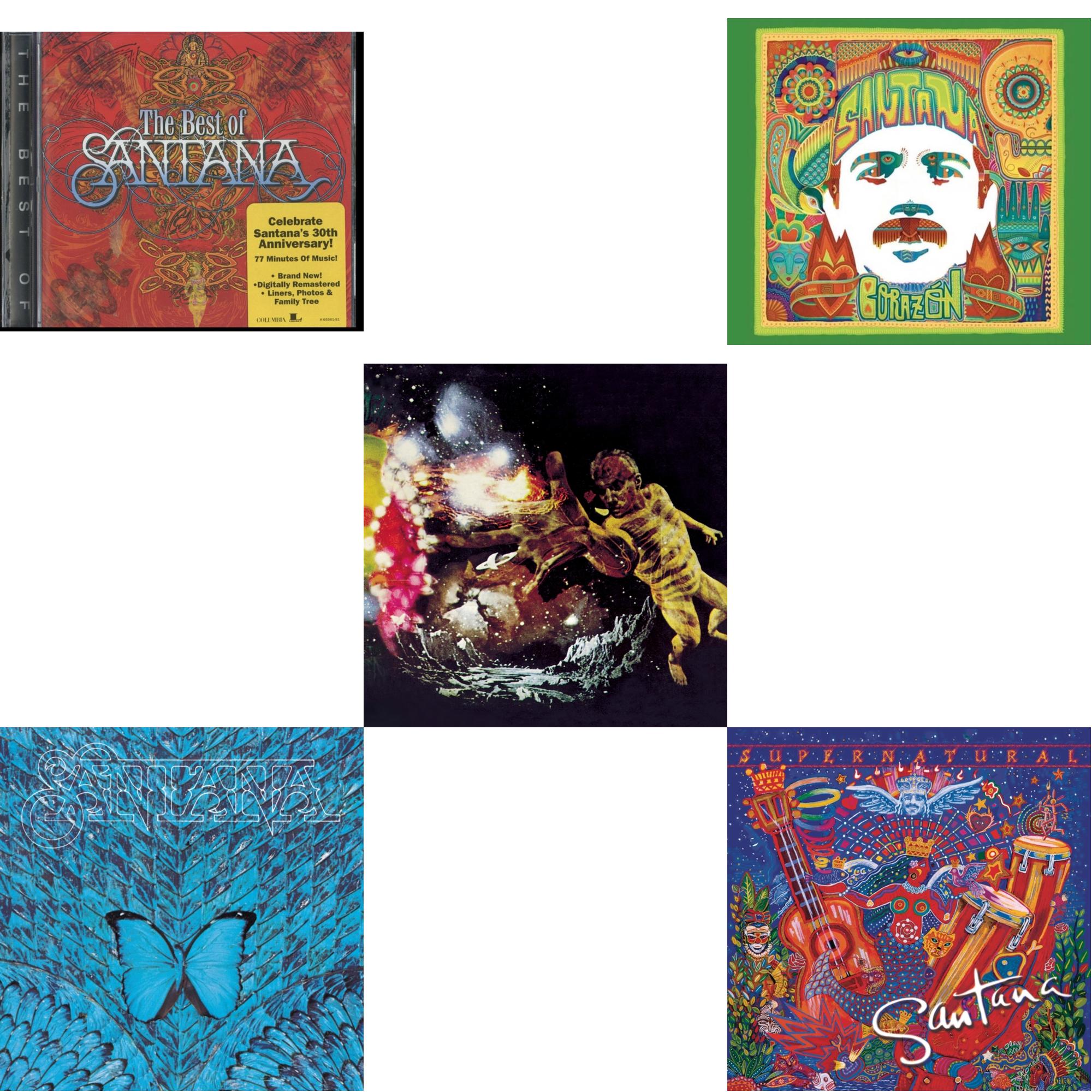 Best Of Santana & Borboletta & Santana Iii & Corazon & Supernatural